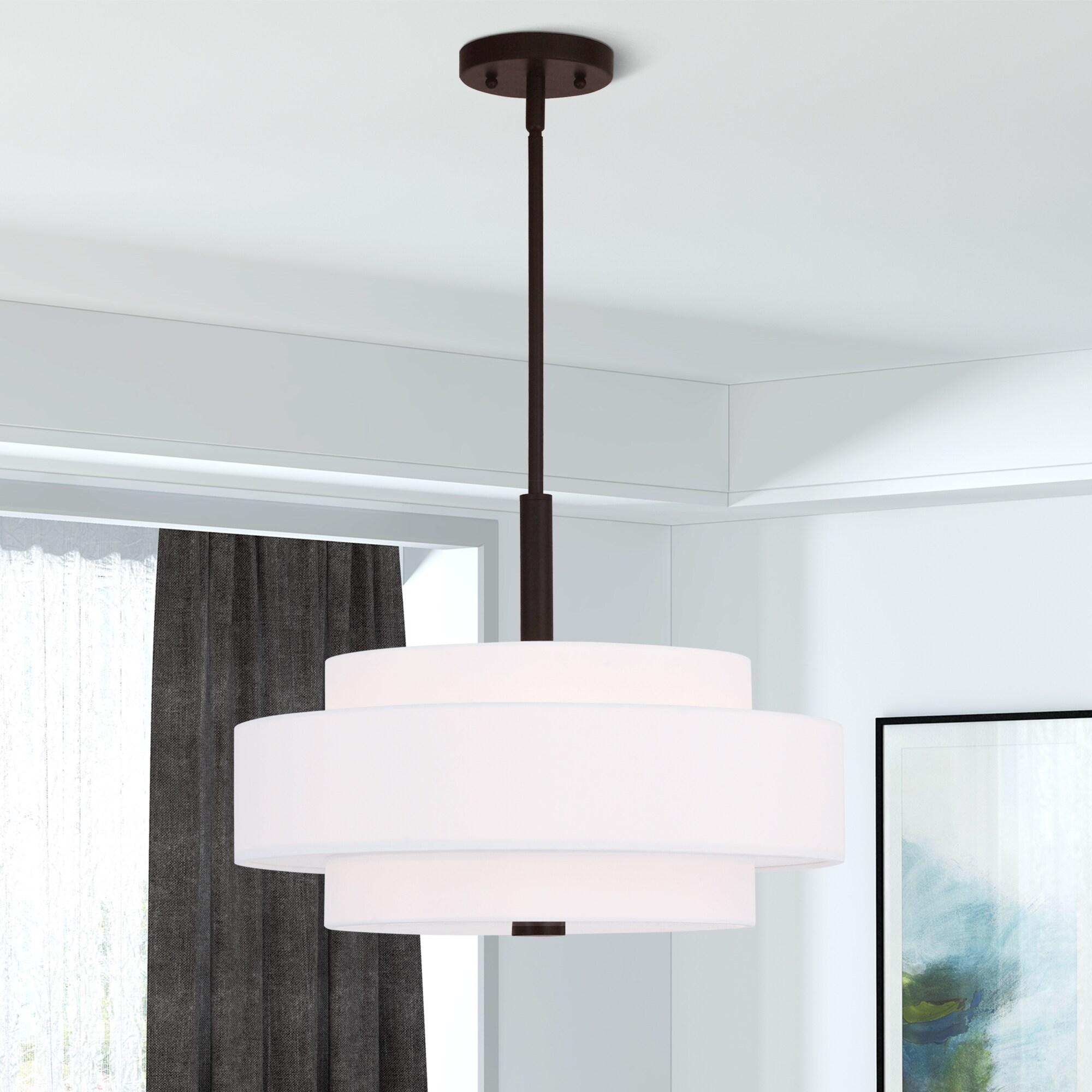 Livex Lighting Meridian 4 - Light Pendant in  Bronze