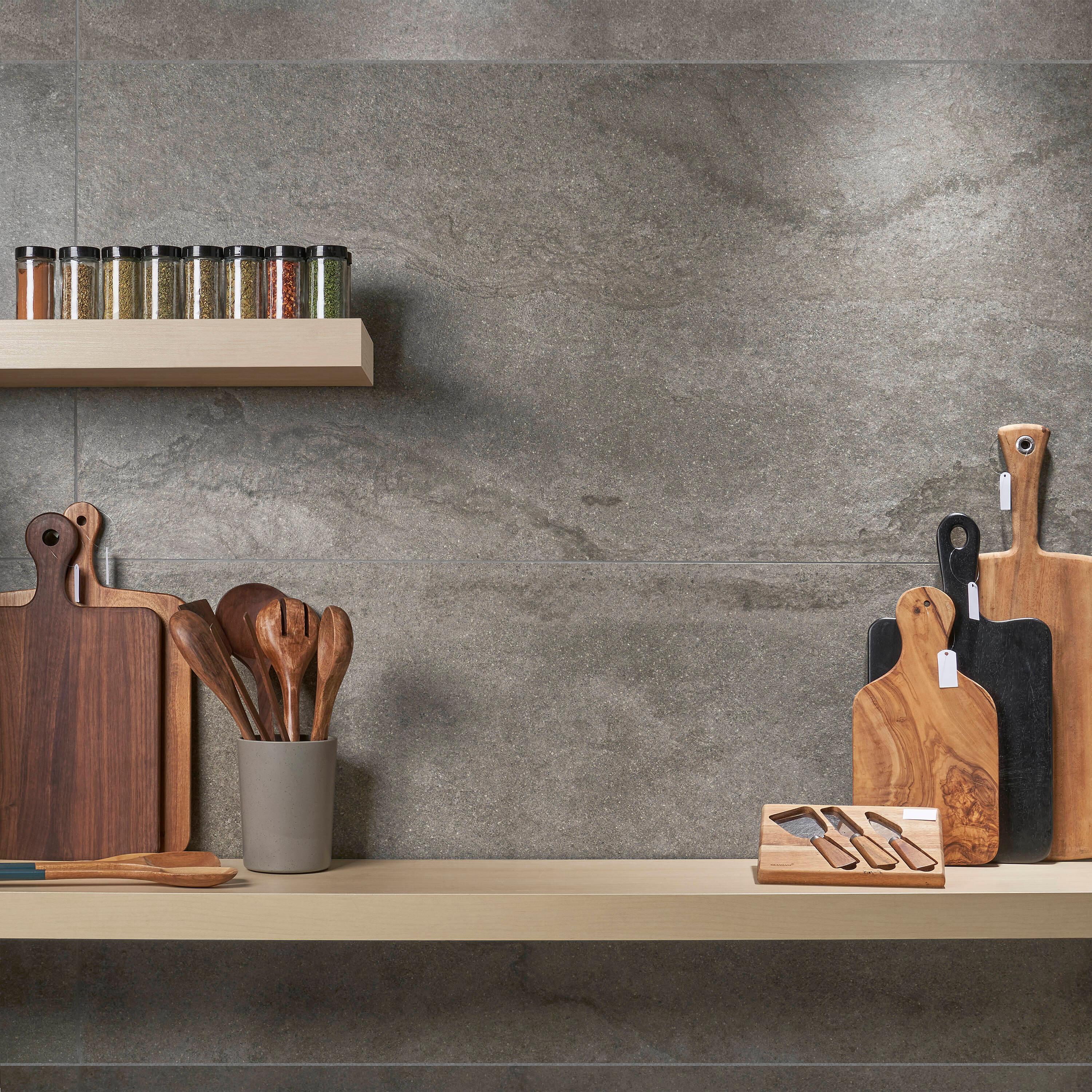 23.62in. x 47.24in. Matte Limestone Look Porcelain Floor and Wall Tile (15.49 Sq. Ft./Case)
