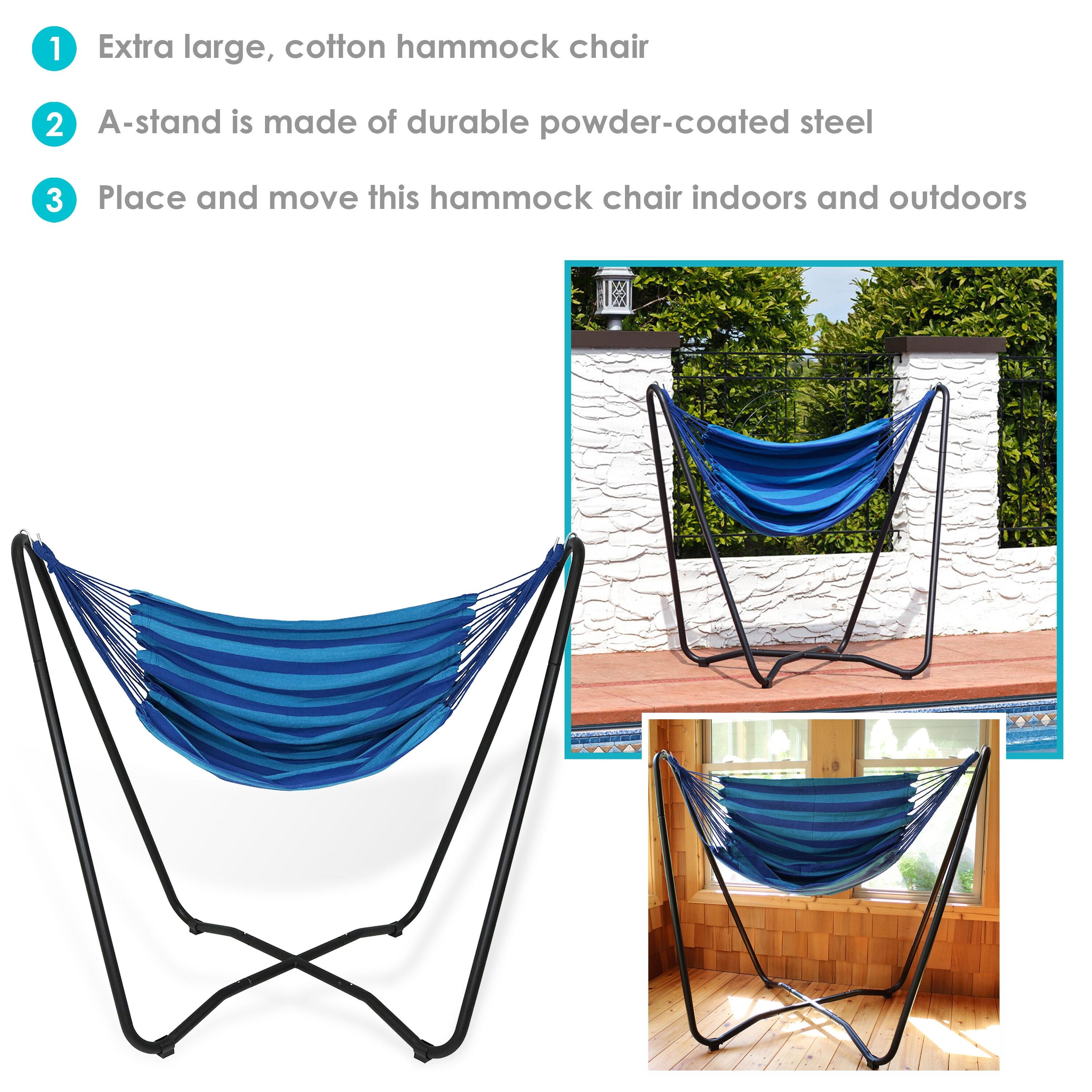 Hagan 1 Person Chair Hammock with Stand