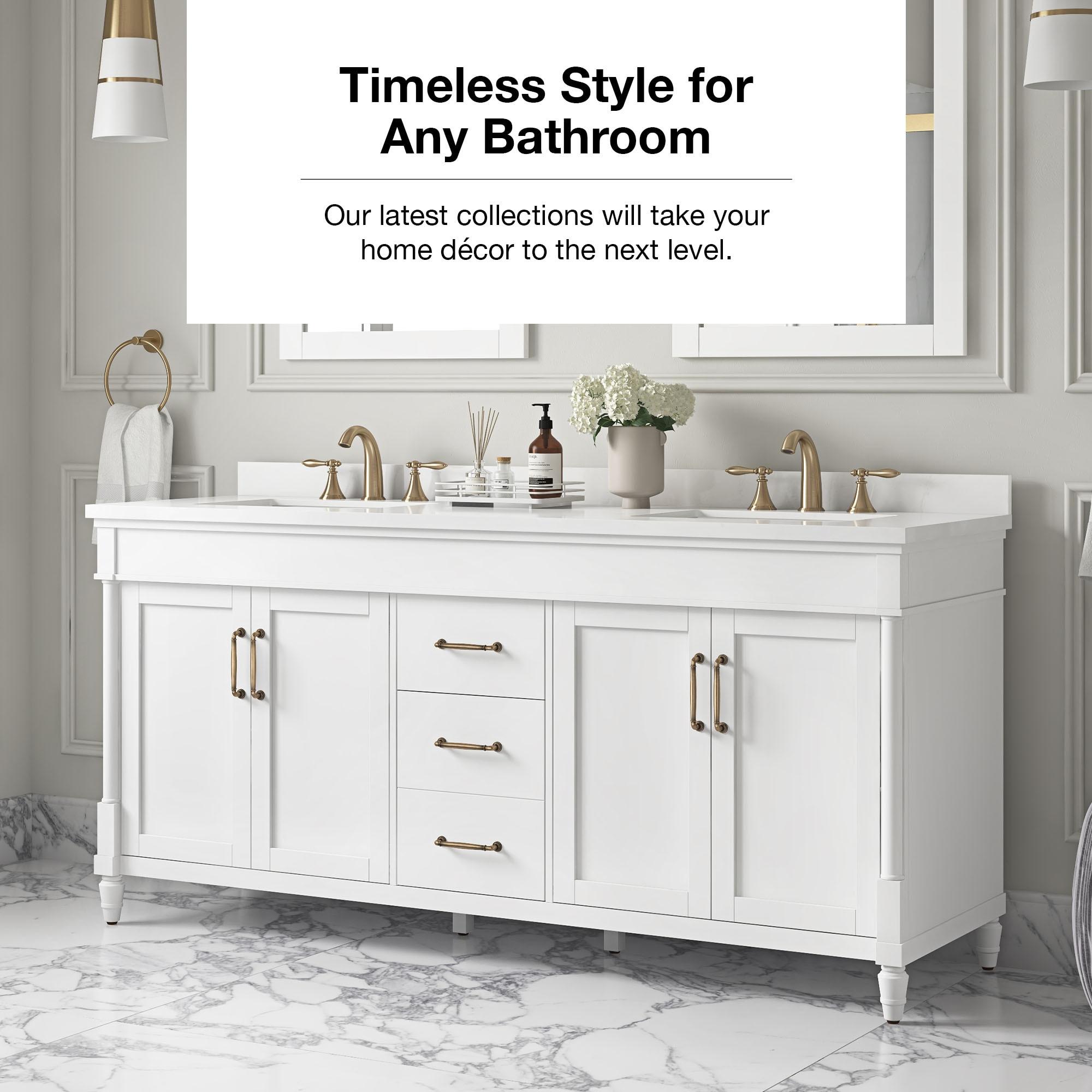 Ove Decors OVE Decors Salisbury 72 in. Double Sink Bathroom Vanity in Pure White