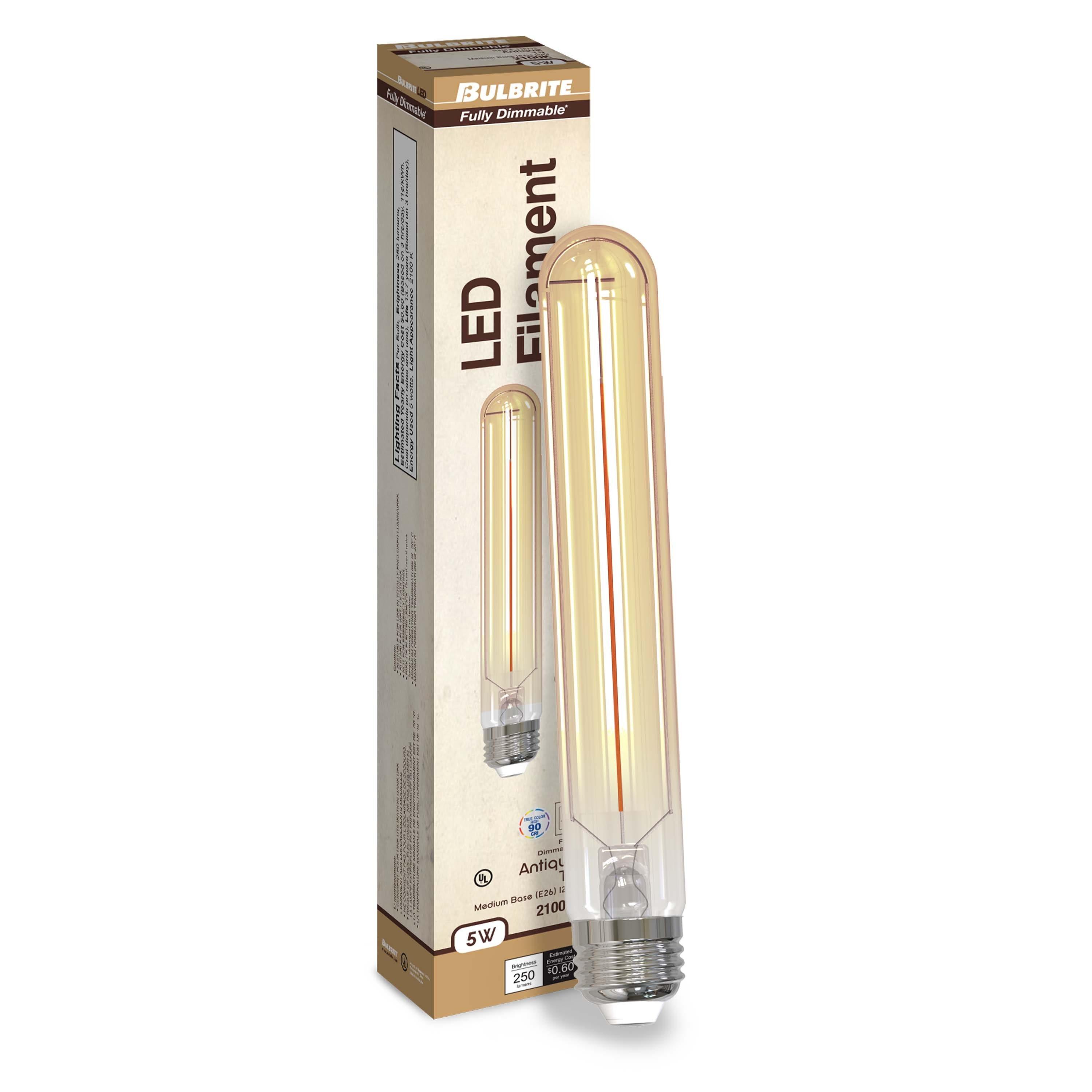 60 Watt Equivalent T9 E26/Medium (Standard) Dimmable 2100K LED Bulb