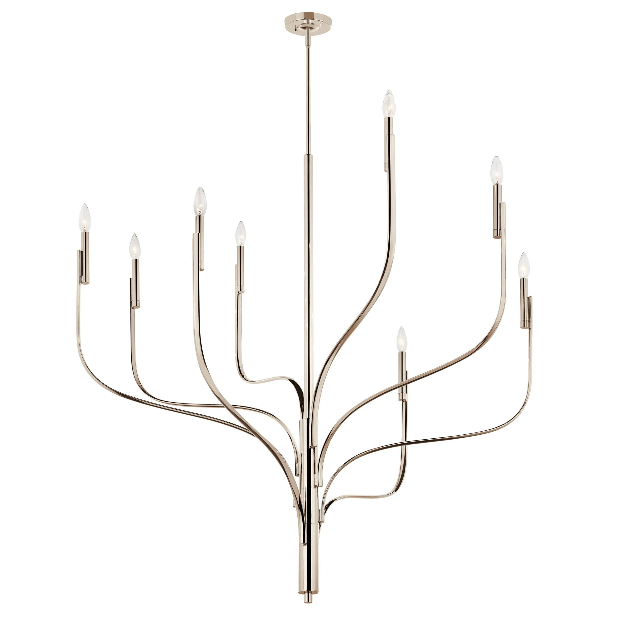 Kichler Lighting - Livadia - 8 Light Chandelier-47.75 Inches Tall and 47.75