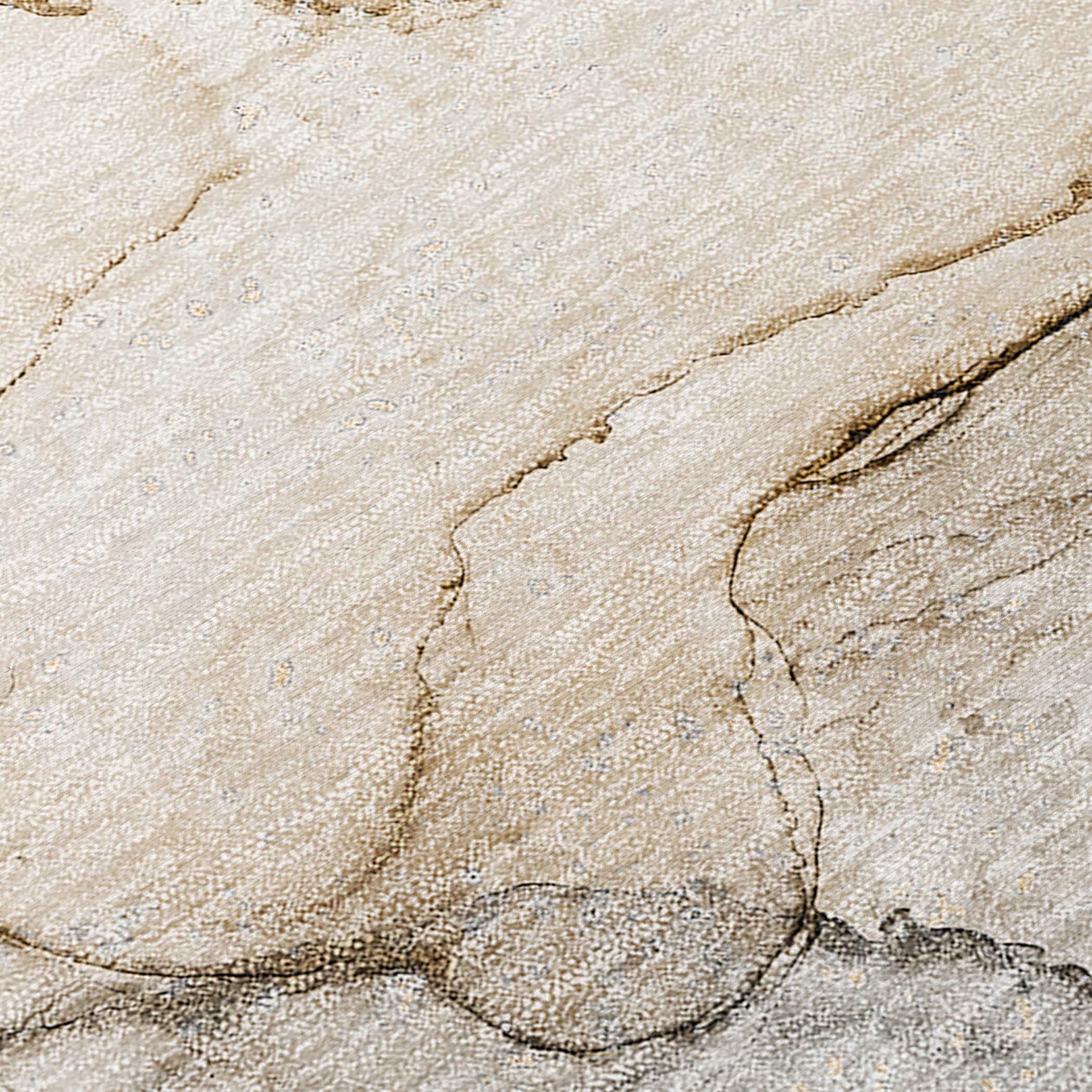 Addison Rugs Chantille ACN512 Beige 8' x 10 Indoor Outdoor Area Rug, Stain Resistant, Machine Washable, Non Shedding, Bedroom, Living Room, Dining Room, Kitchen Rug