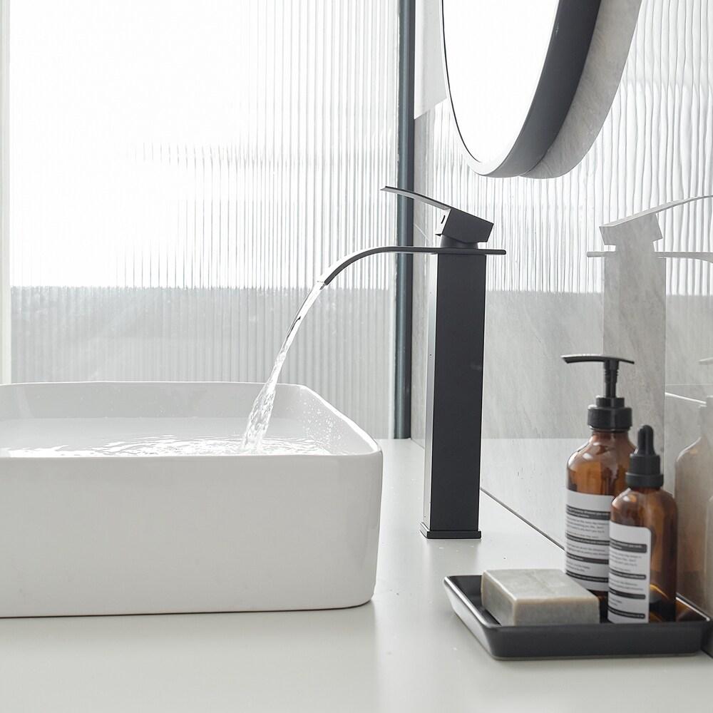 Vessel Sink Faucet Single-handle Bathroom Faucet with Drain Assembly