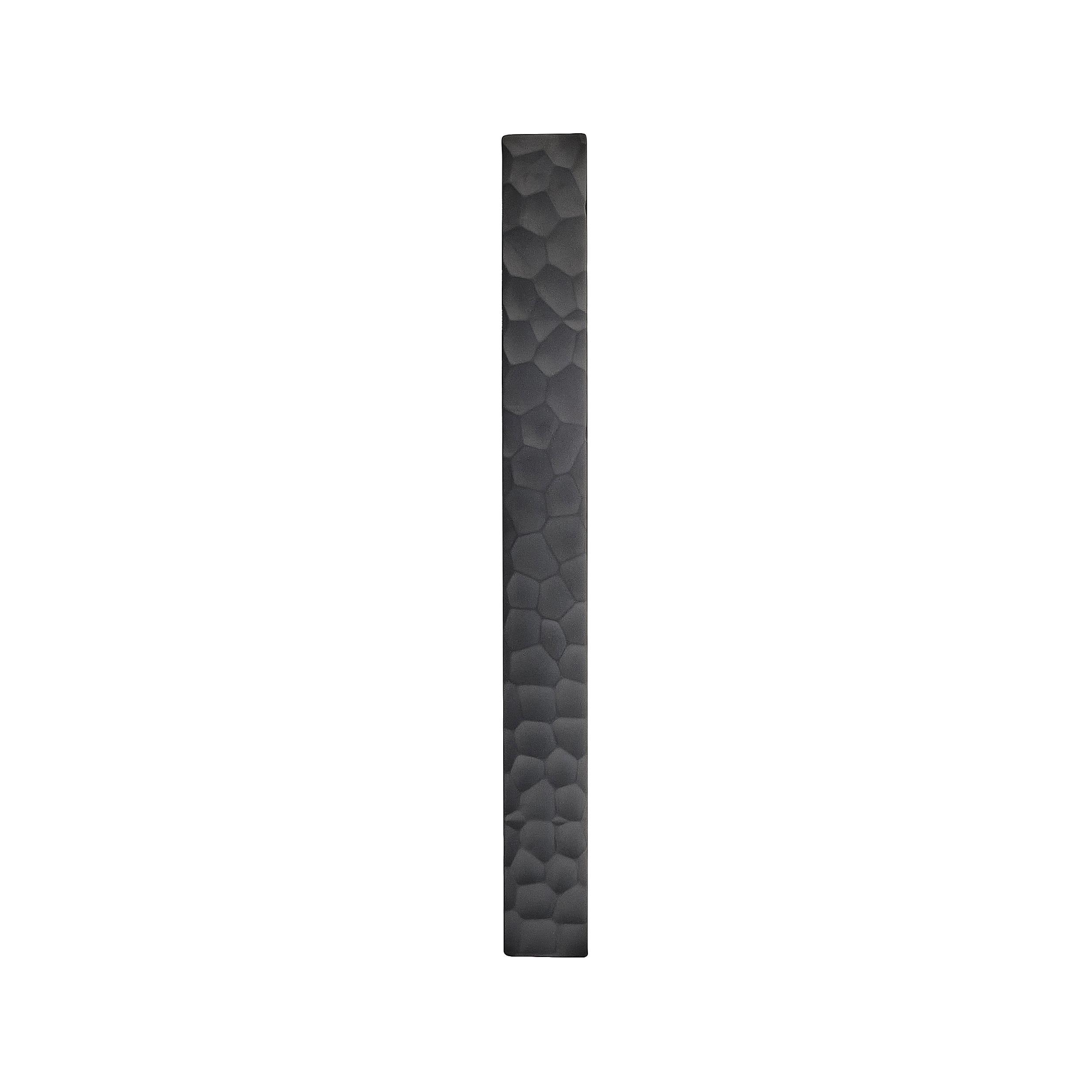 Kamari Matte Black Scalloped Cabinet Pull with Mounting Hardware