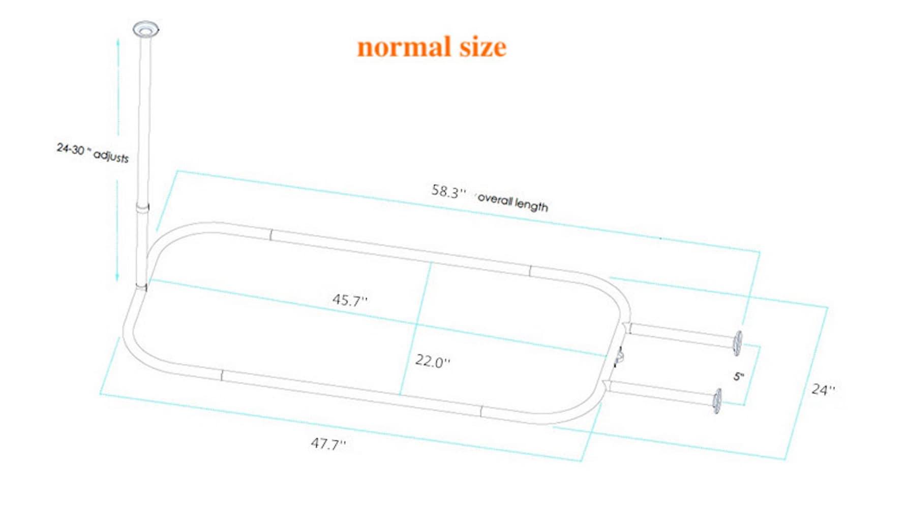 Utopia Alley 58'' D-Shaped Enclosure