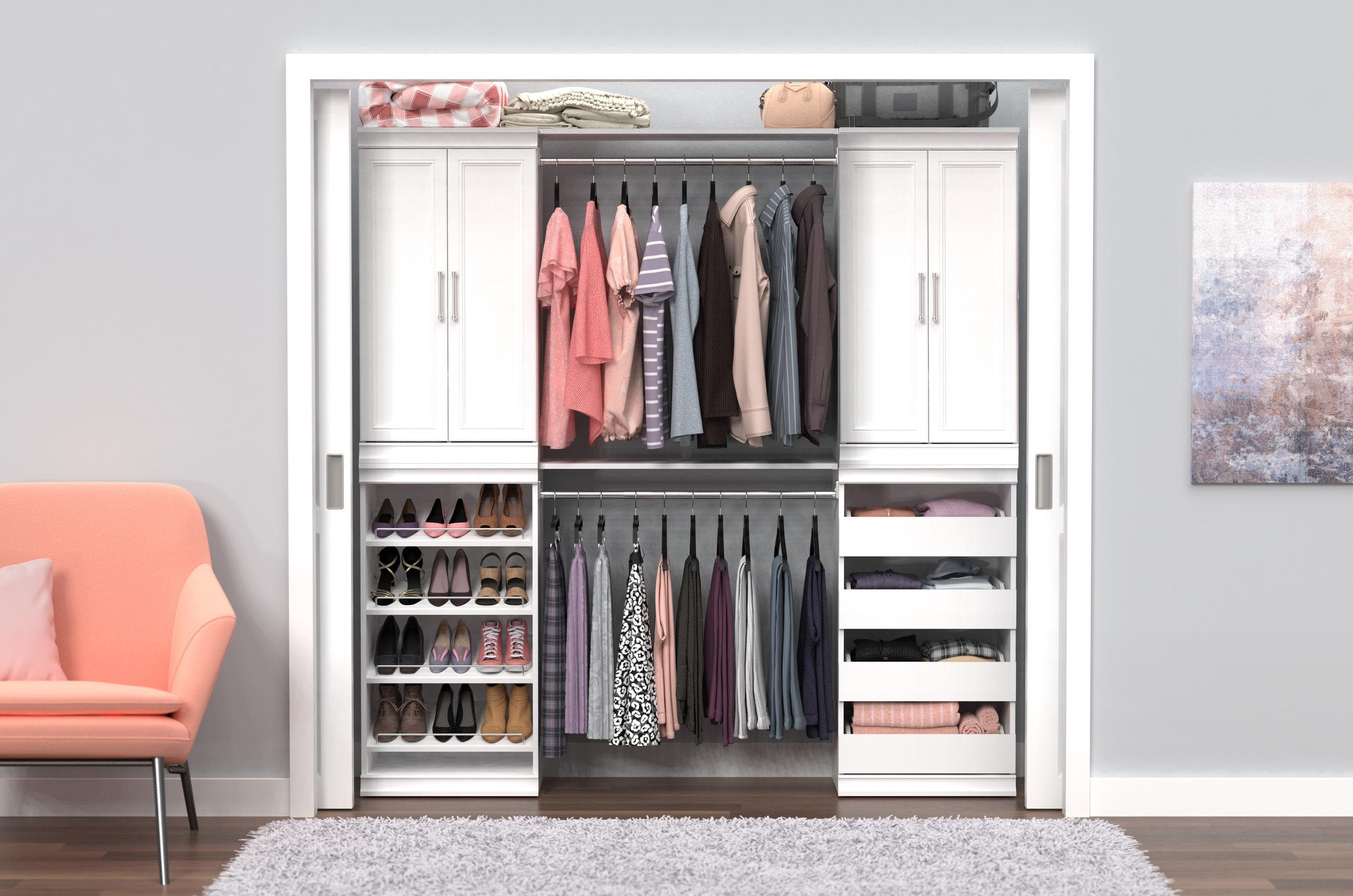 ClosetMaid Modular Storage 12-Pair Shoe Shelf Unit - ClosetMaid