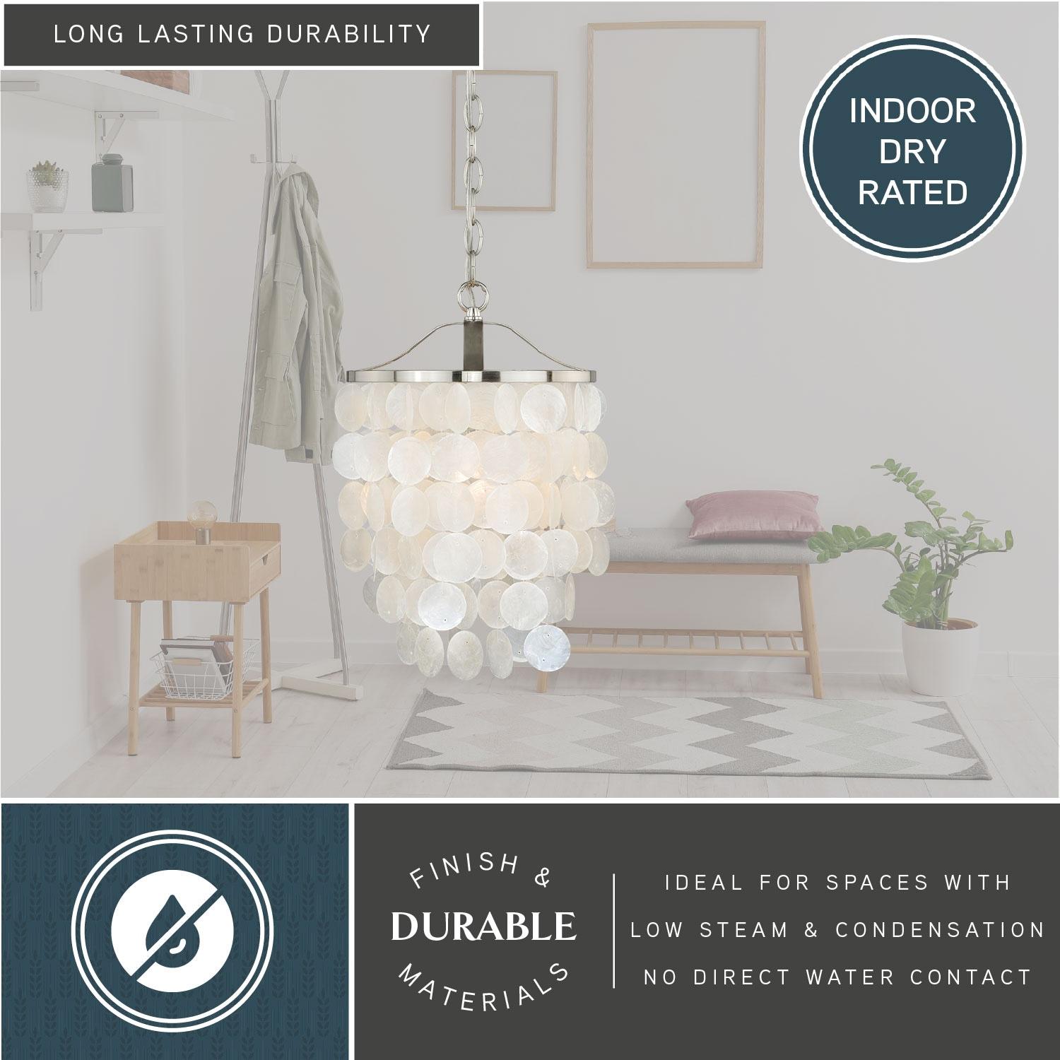 Icarus 1 - Light Satin Nickel Single Pendant