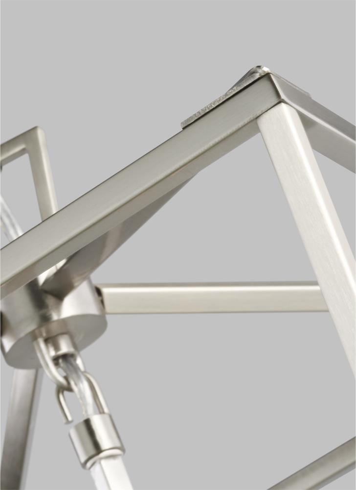 Gala Pendant Light - Brushed Nickel / 14"W