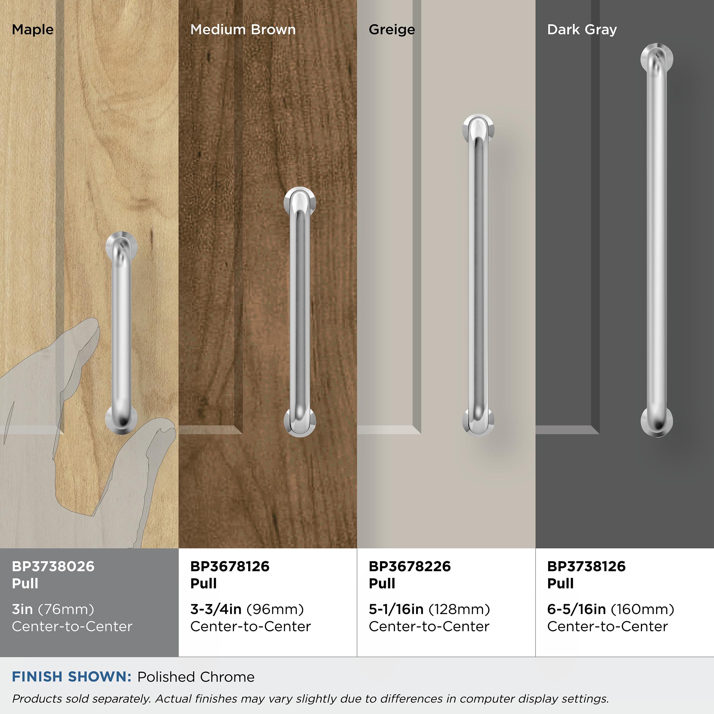 Factor 3 in (76 mm) Center-to-Center Cabinet Pull