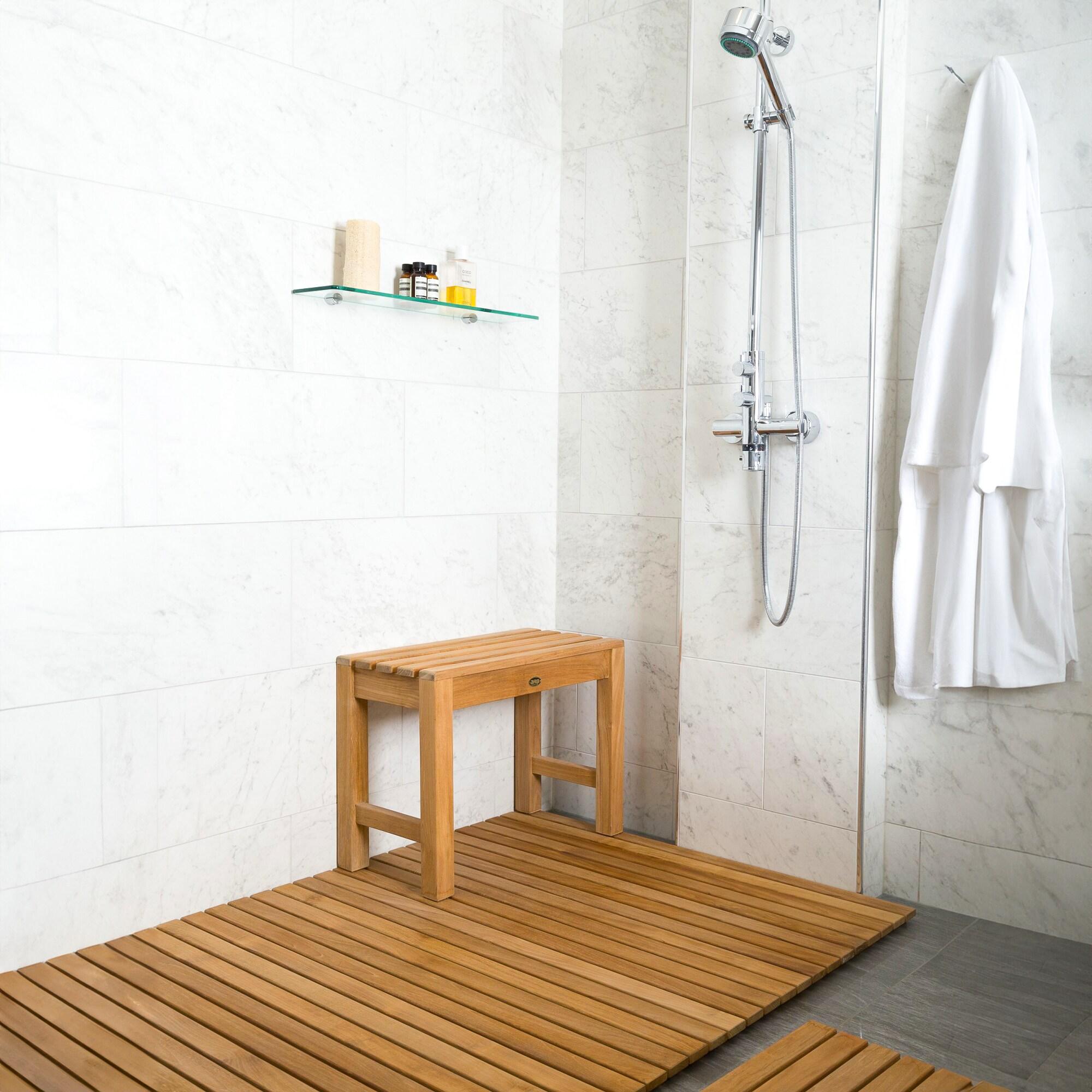 Teak Shower Bench