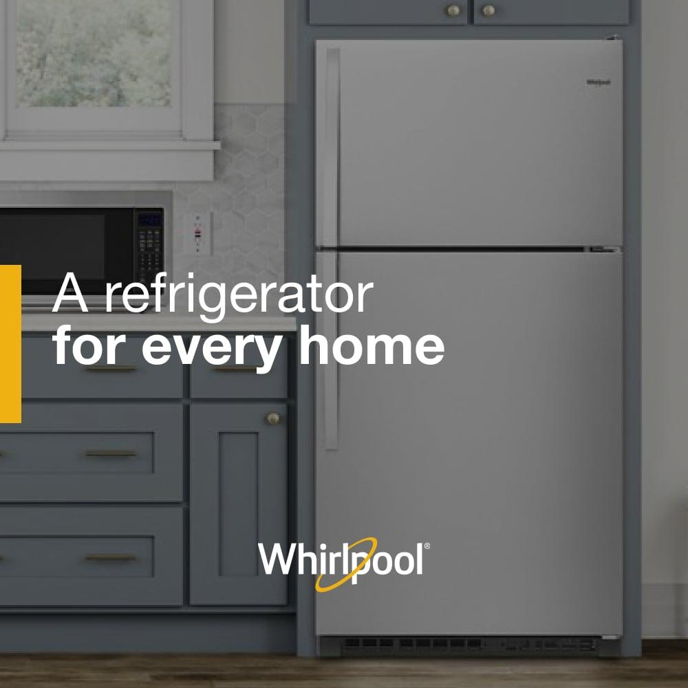 Whirlpool WRT311FZDM 20 Cu. Ft. Freestanding Top Freezer Refrigerator