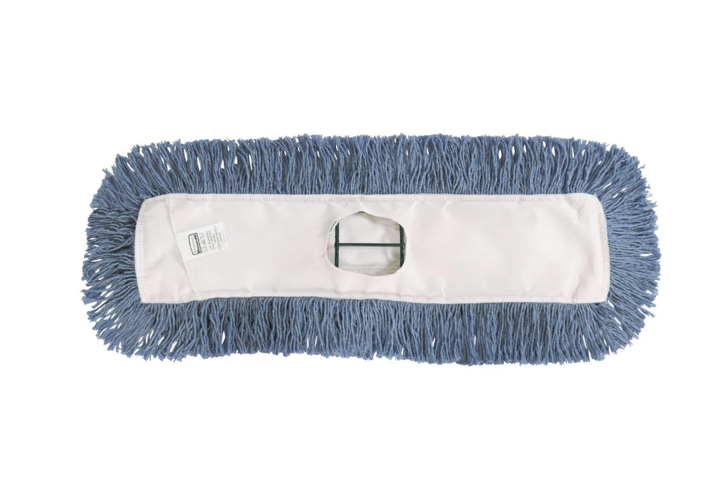 Heavy Duty 24" Cotton Dust Mop with 60" Wood Handle