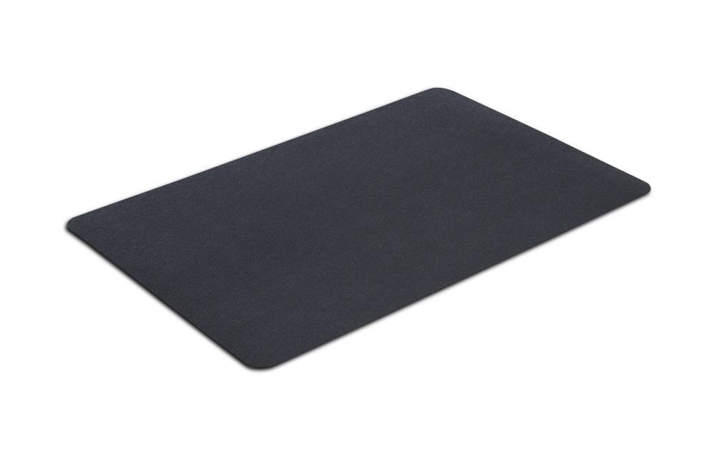 VersaTex 24 x 36" Multipurpose Recycled Rubber Floor Utility Mat, Black