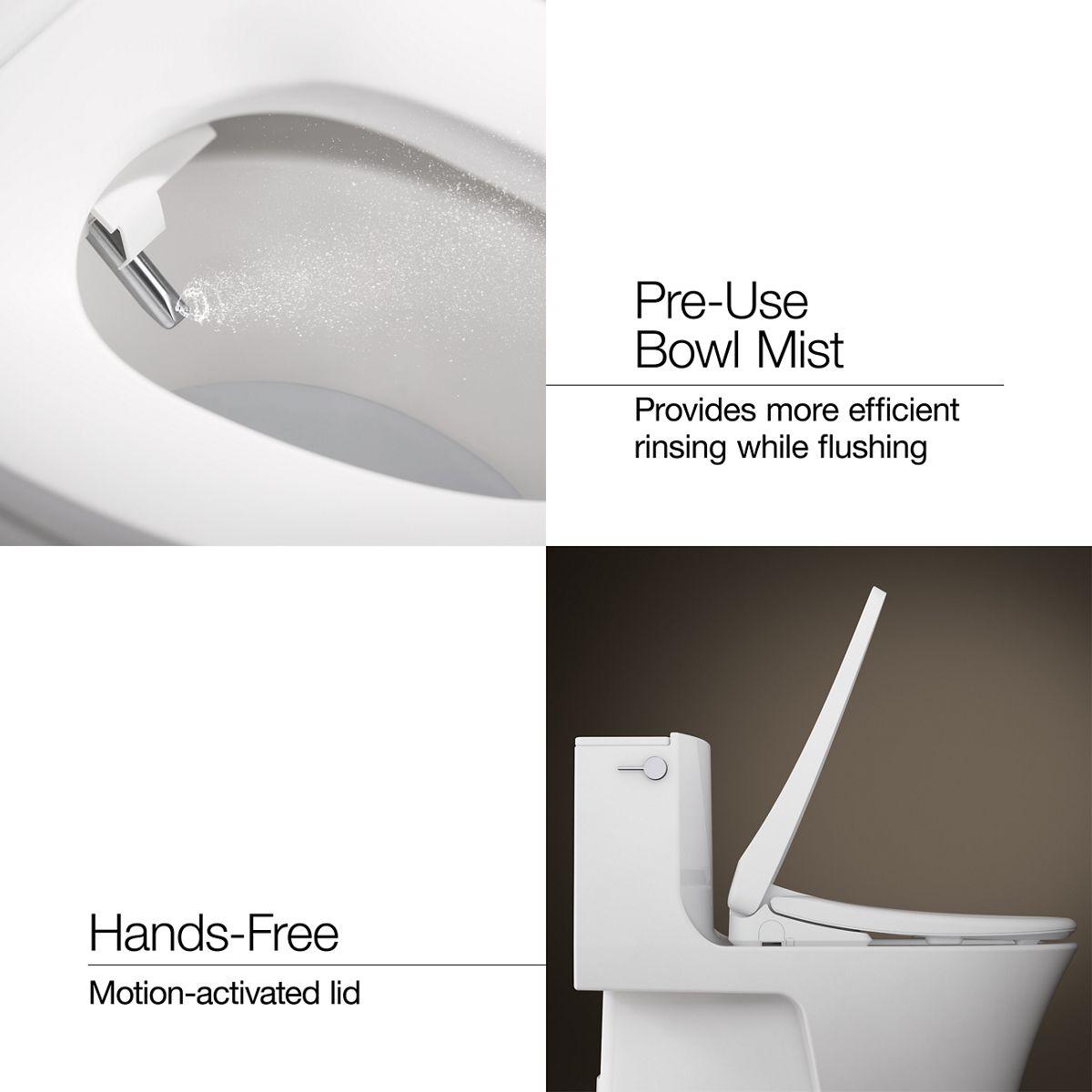 Purewash E580 Elongated Bidet Toilet Seat