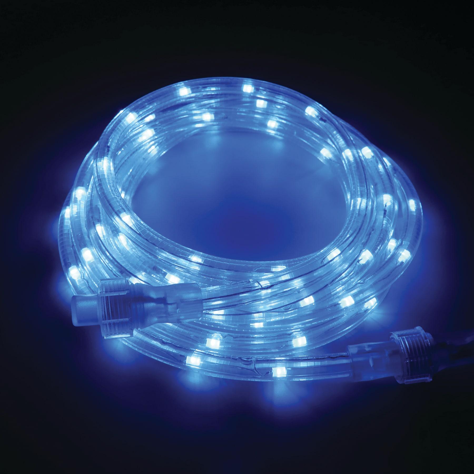 Pinegreen Lighting CL-TRL12RGB 12 ft. Plug-in LED RGB Color Changing Rope Light with Remote Control