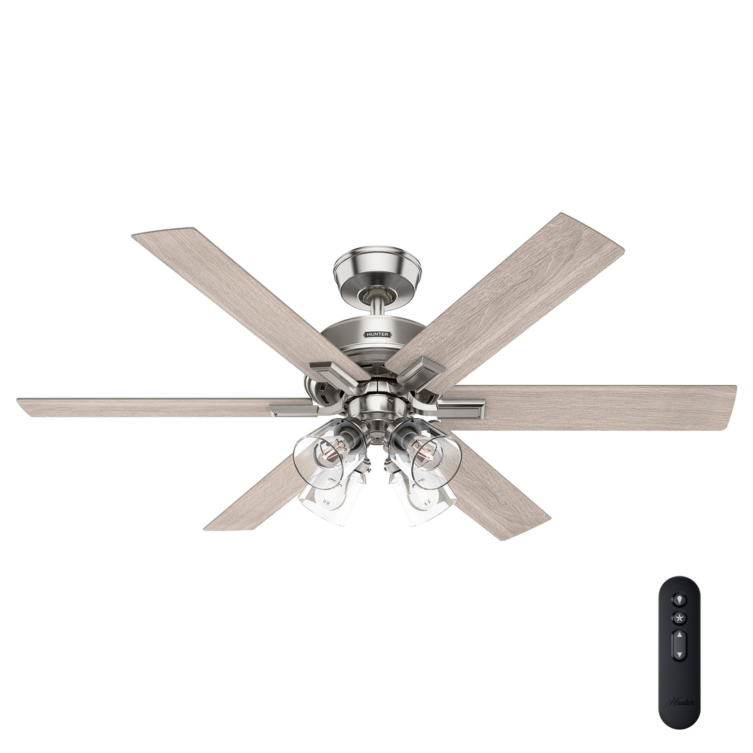 Hunter 52 Inch Fonthill ENERGY STAR® Hunterexpress Ceiling Fan With Lights And Remote