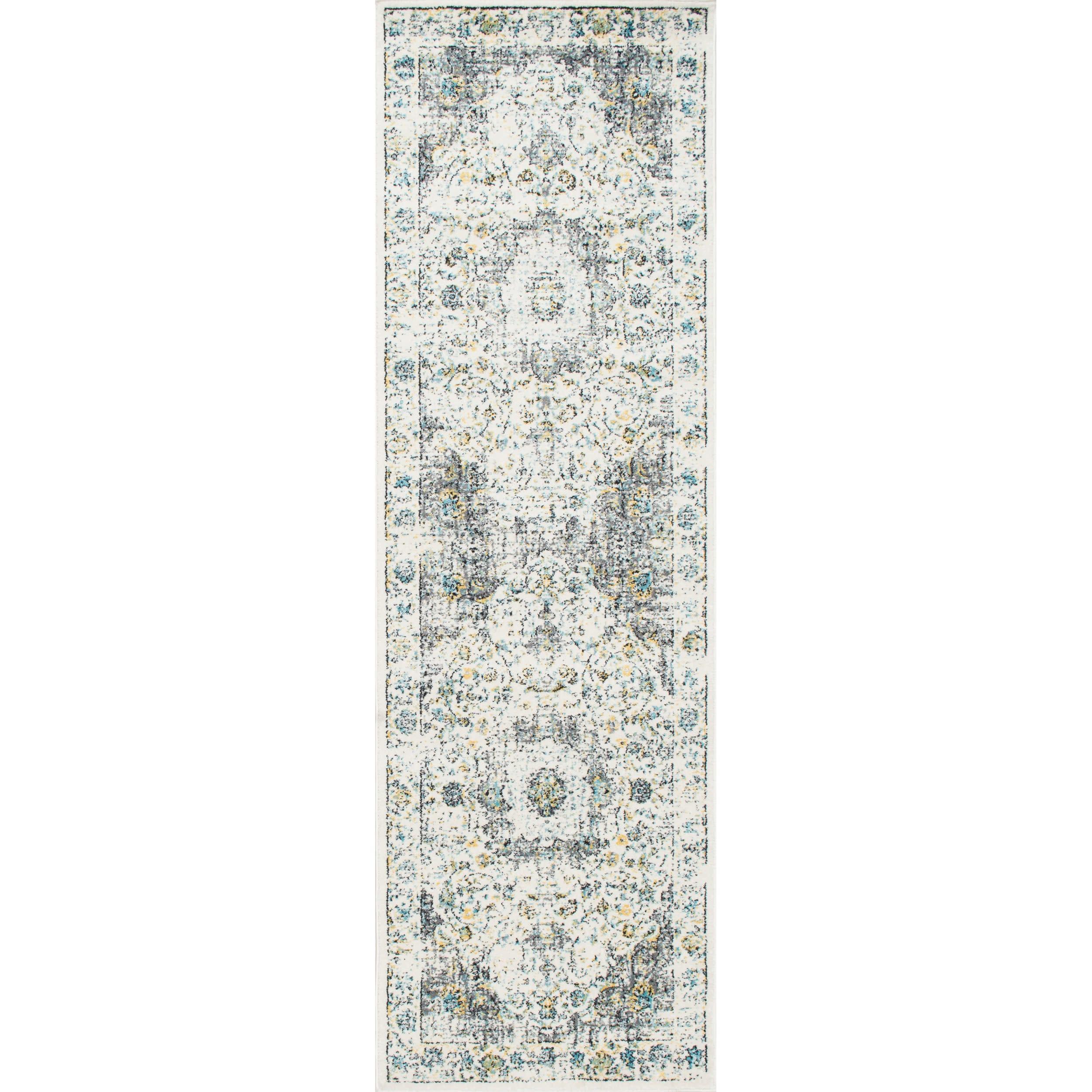 nuLOOM Paisley Vintage Persian Area Rug, 2' x 3', Verona Grey