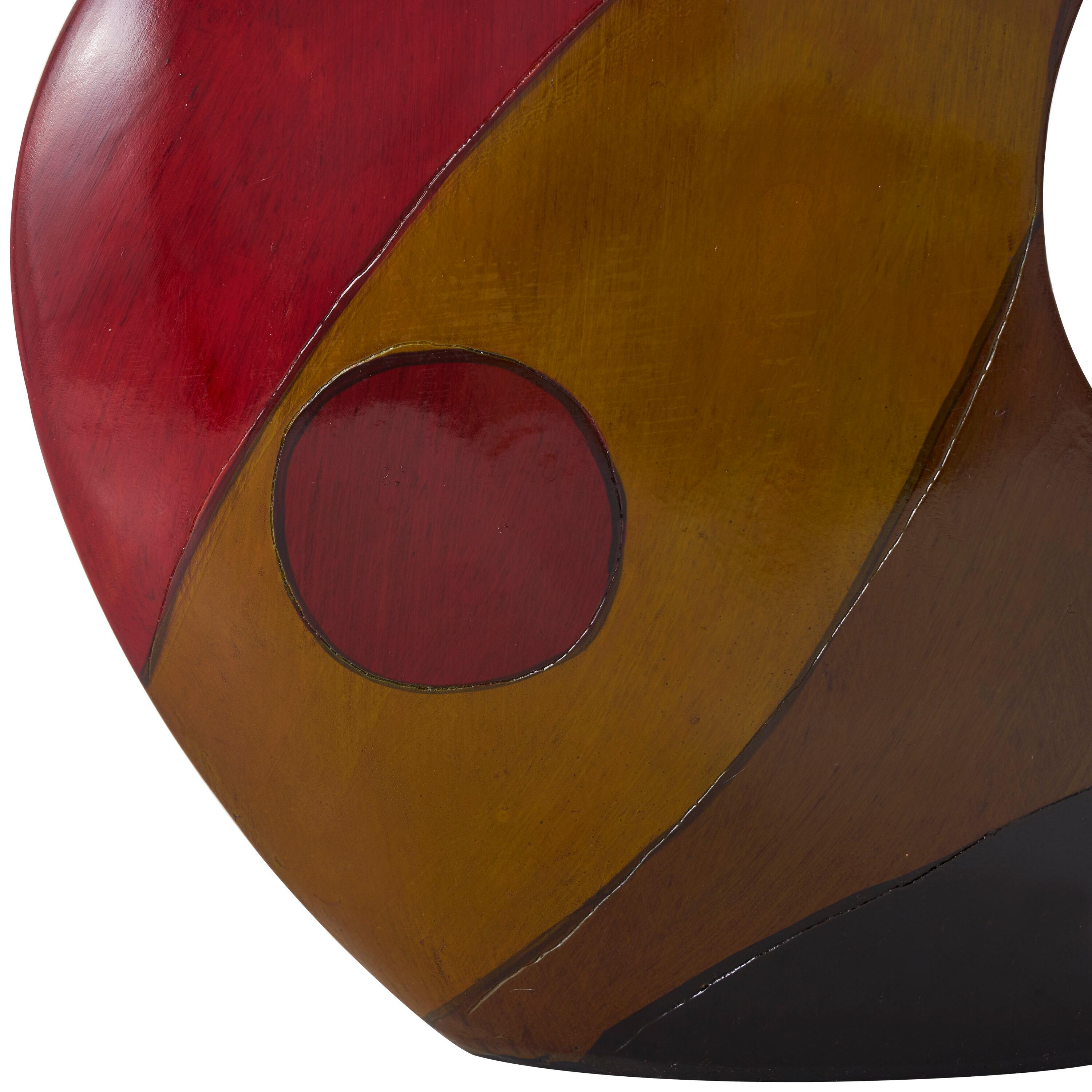 DecMode Mesa de Acento en Forma de Reloj de Arena de Metal Contemporáneo con Detalles de Hoyuelos Martillados y Visibles, 14 "W x 18" H, Plata