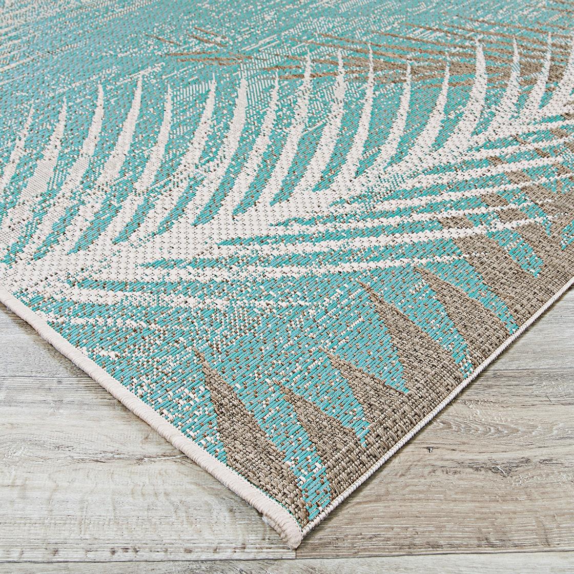 Couristan Monaco Tropical Palms Indoor/Outdoor Area Rug
