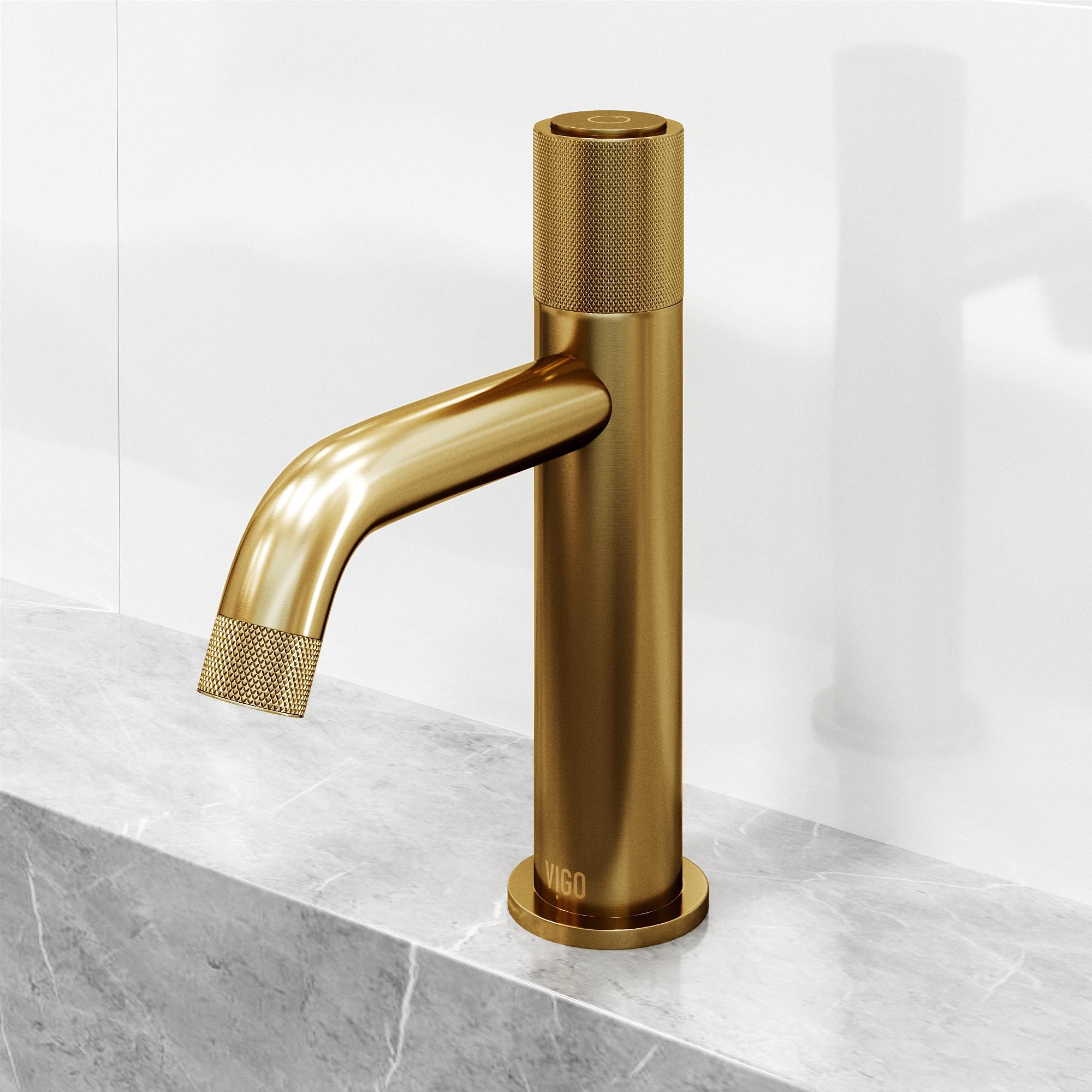 Apollo 8" H Single Handle Single Hole Bathroom Faucet