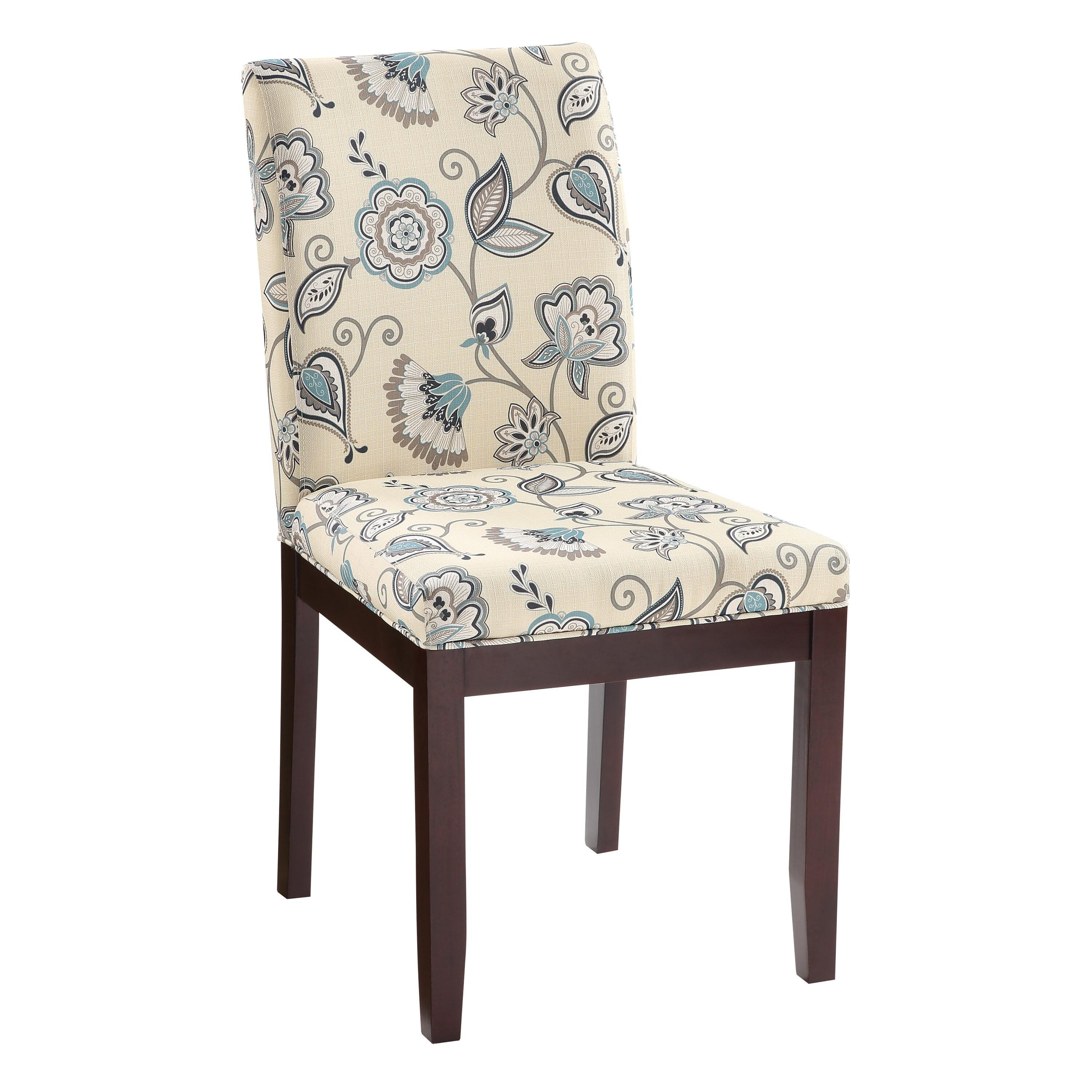 OSP Home Furnishings Dakota Parsons Chair in Avignon Sky Fabric
