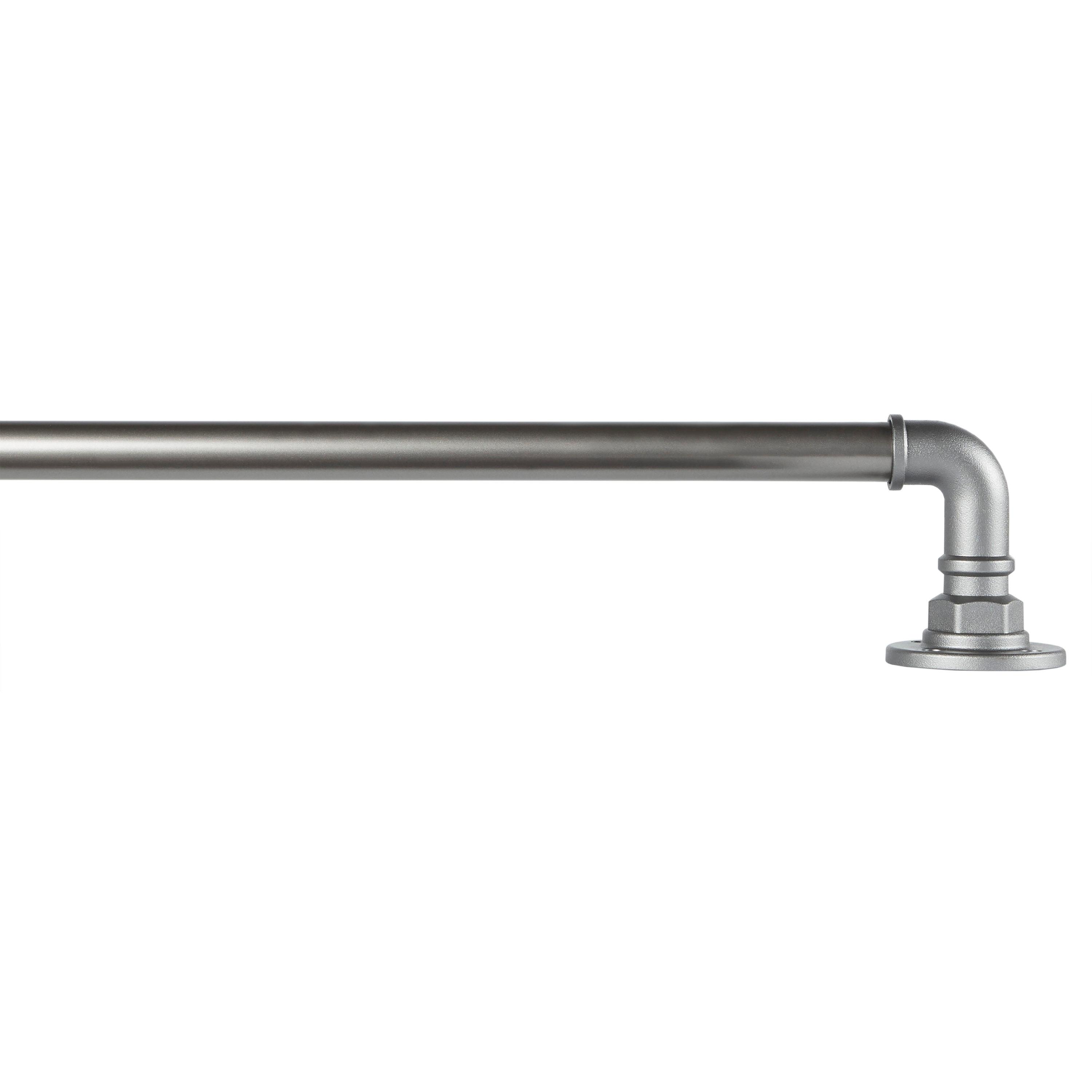 Exclusive Home Hyde Wrap Around Curtain Rod, Adjustable