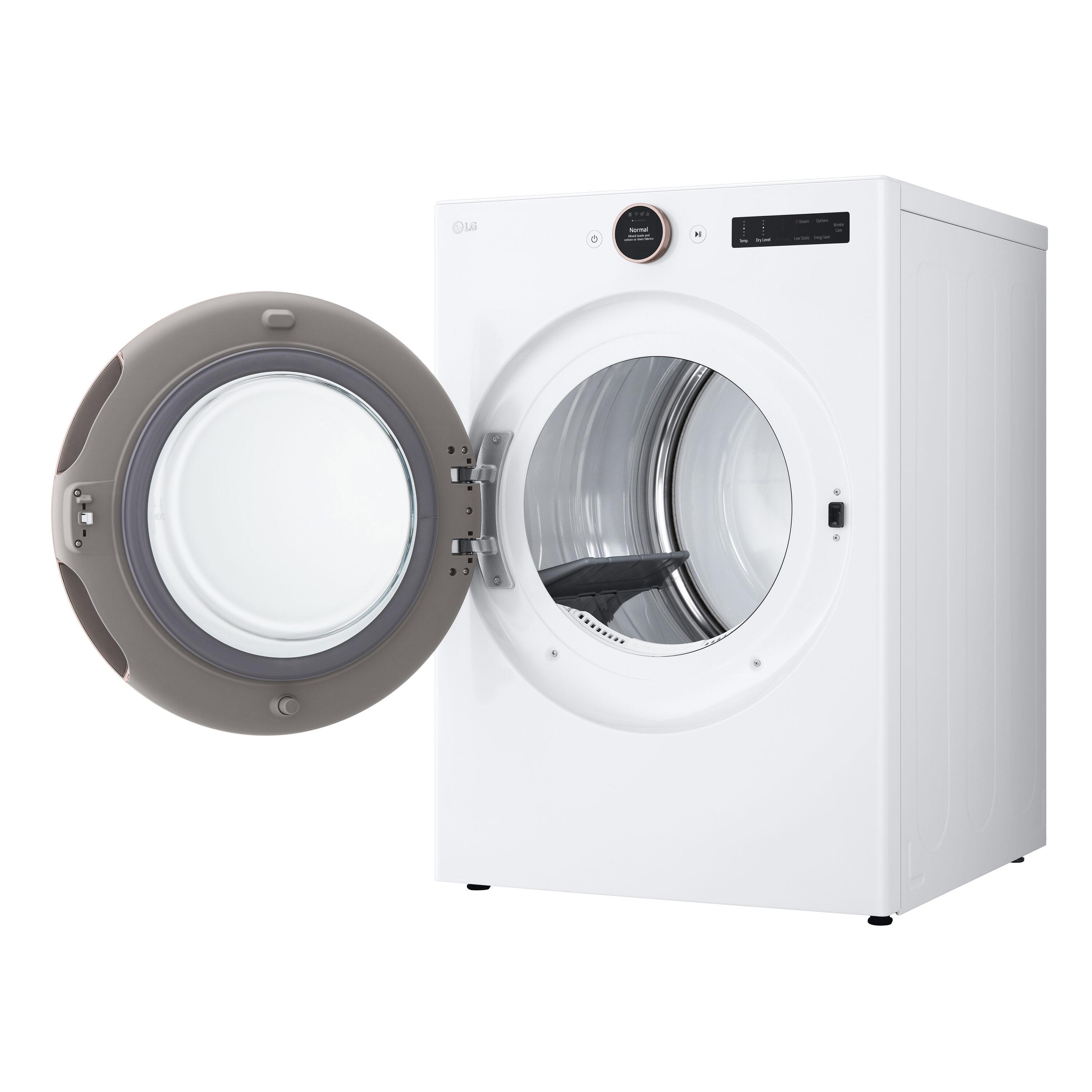 7.4 Cu. Ft. Smart Front Load Electric Dryer With Ai Sensor Dry & Turbosteam Technology