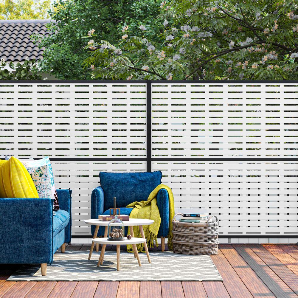 Barrette Outdoor Living 34 in. H x 68 in. W Boardwalk Decorative Screen