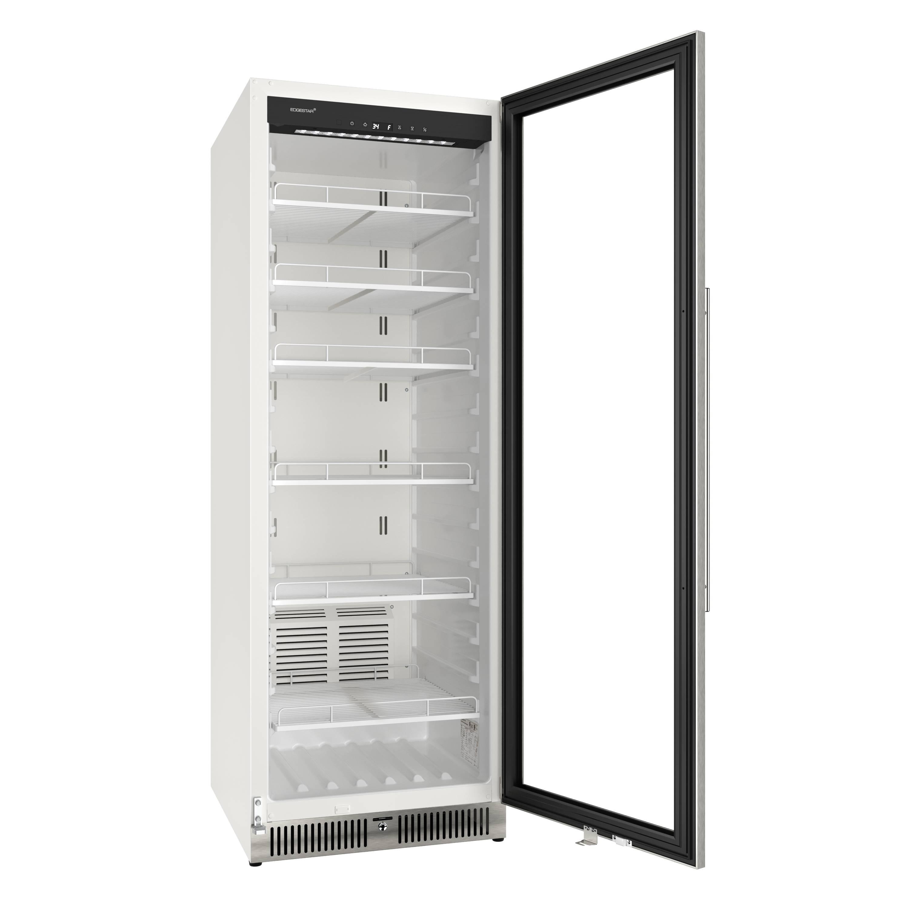 Edgestar Vbm131 24" Wide 13.7 Cu. Ft. Commercial Beverage Merchandiser - Stainless Steel