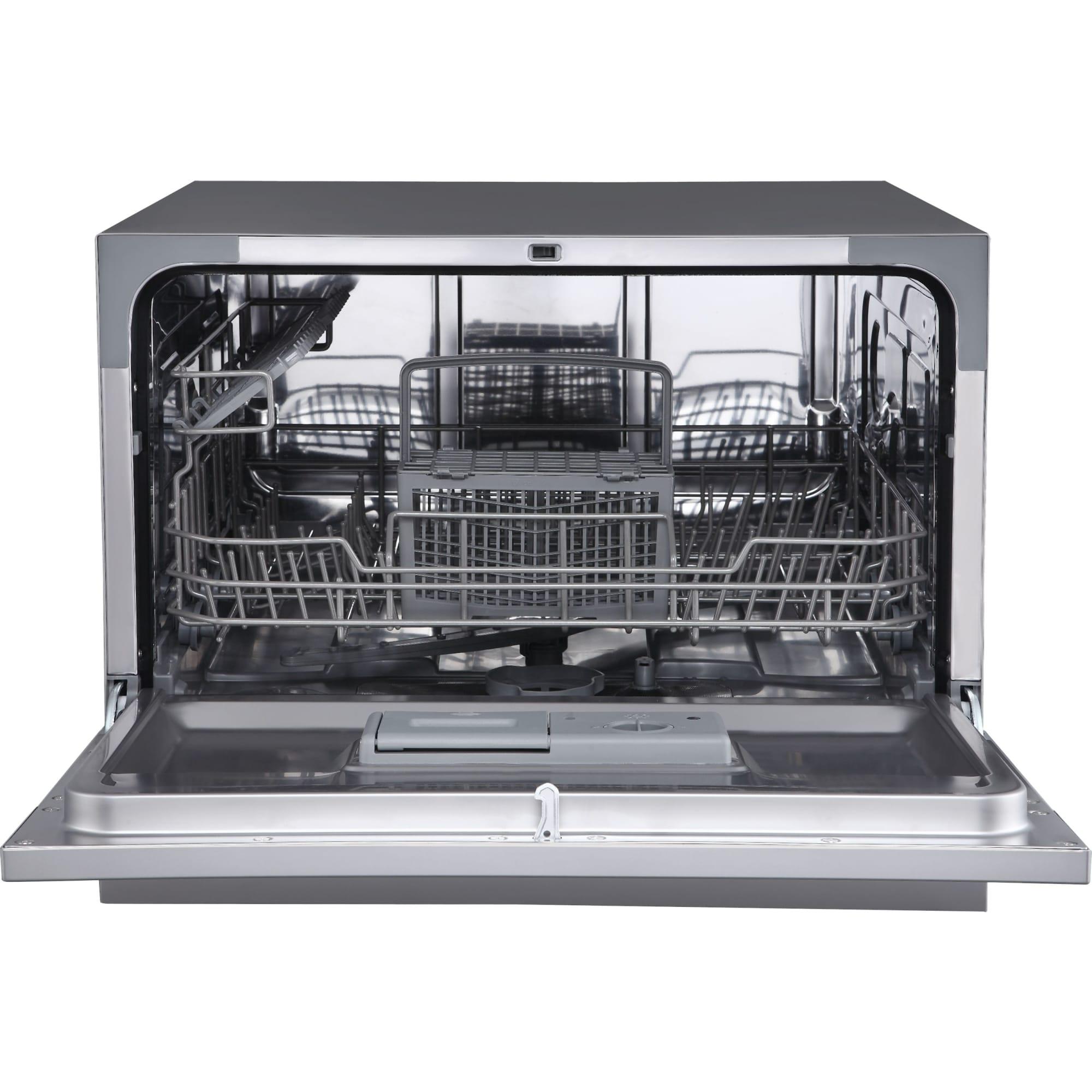 21-5/8 Inch Wide 6 Place Setting Countertop Dishwasher