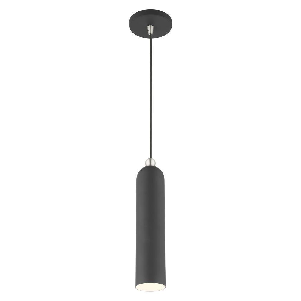 Livex Lighting Ardmore 1 - Light Pendant in  Scandinavian Gray