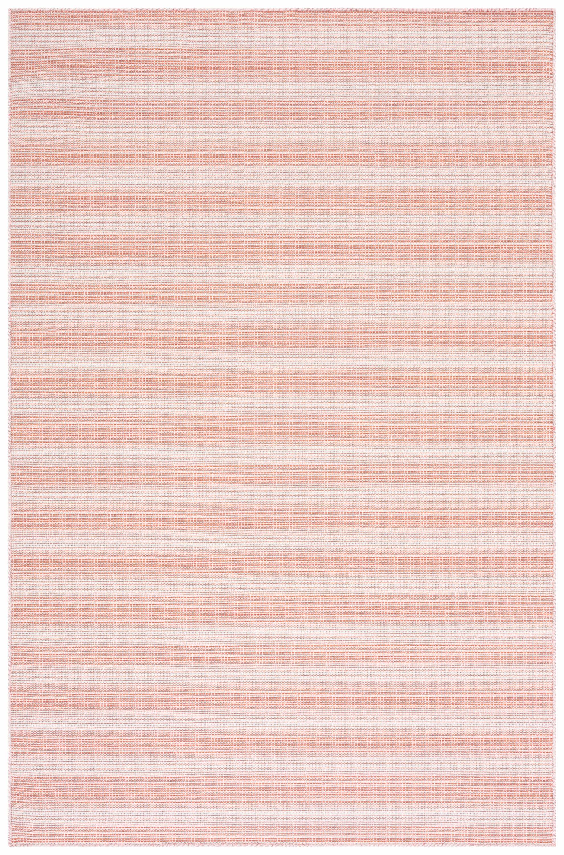 Hampton HTN231 Power Loomed Indoor/Outdoor Area Rug - Terracotta - 4'x6' - Safavieh.