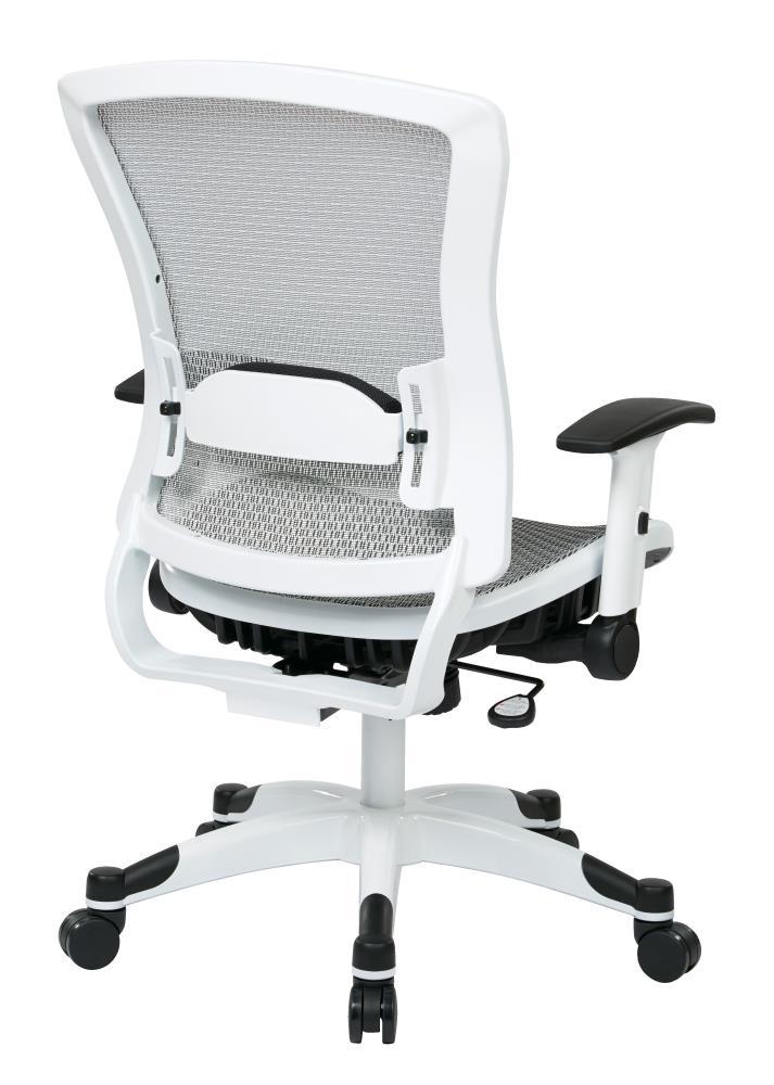 SPACE Seating White Frame Managers Chair