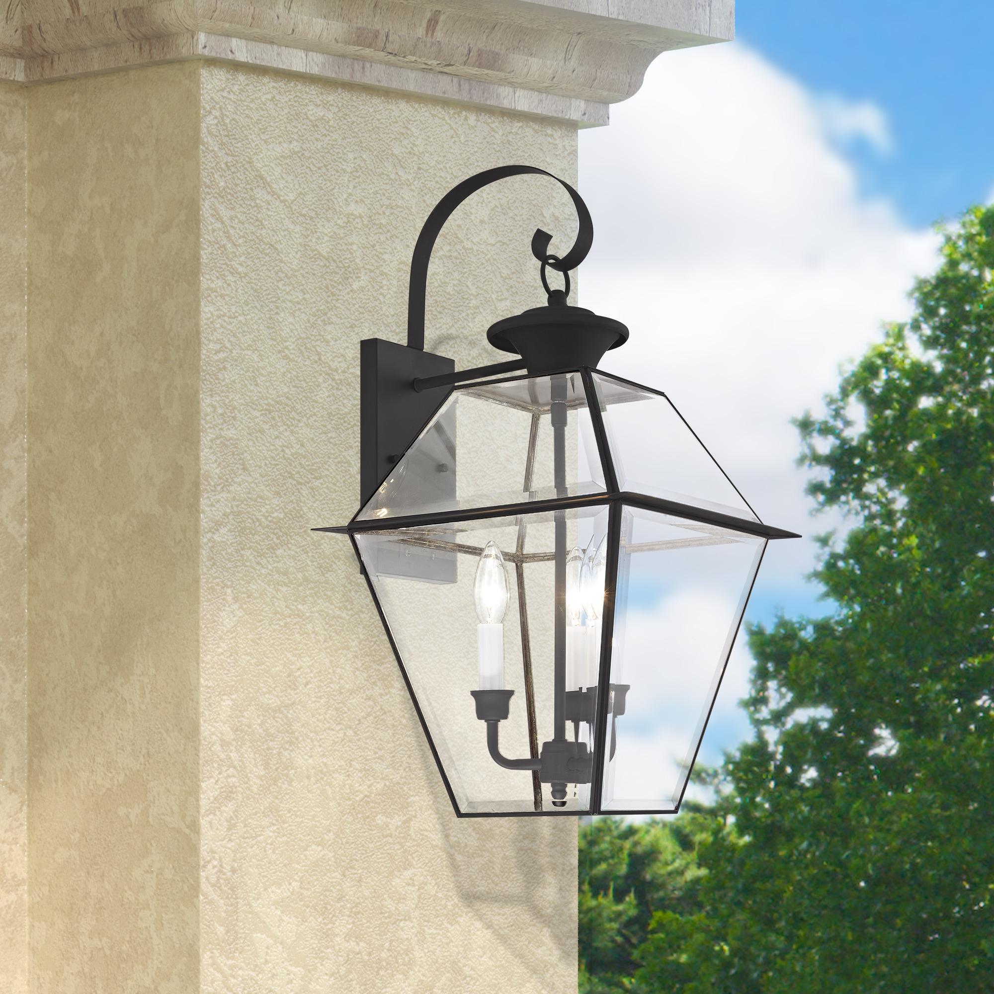 Livex Lighting Westover 3 - Light Wall Light in  Black