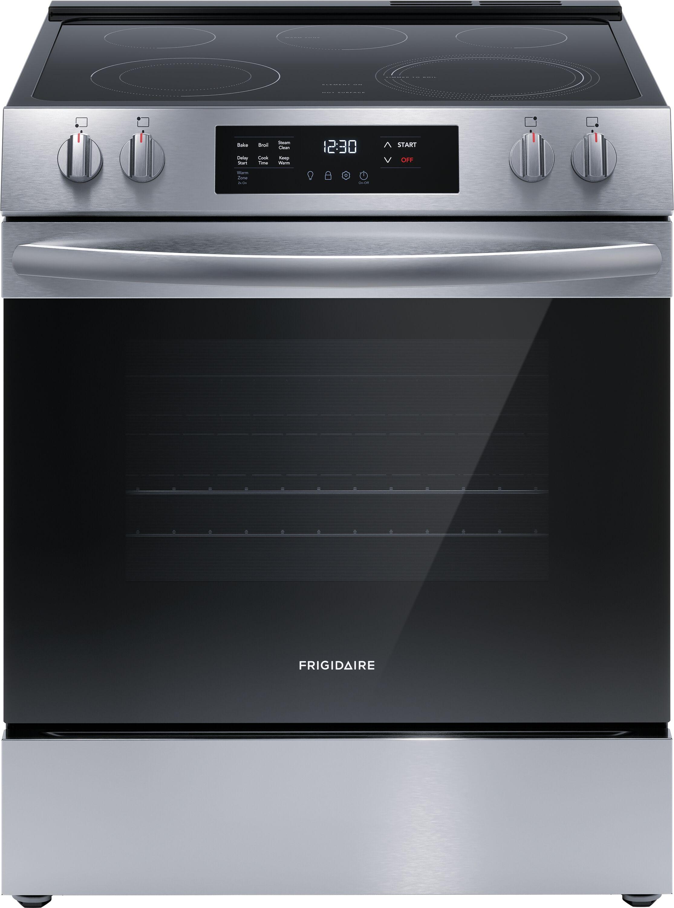 Frigidaire Fcfe3062a 30" Wide 5.3 Cu. Ft. Electric Range - Stainless Steel