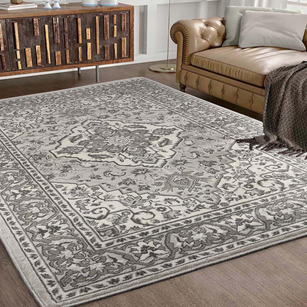 Superior Glendale Oriental Medallion Indoor Area Rug, 8'x10', Rivulet