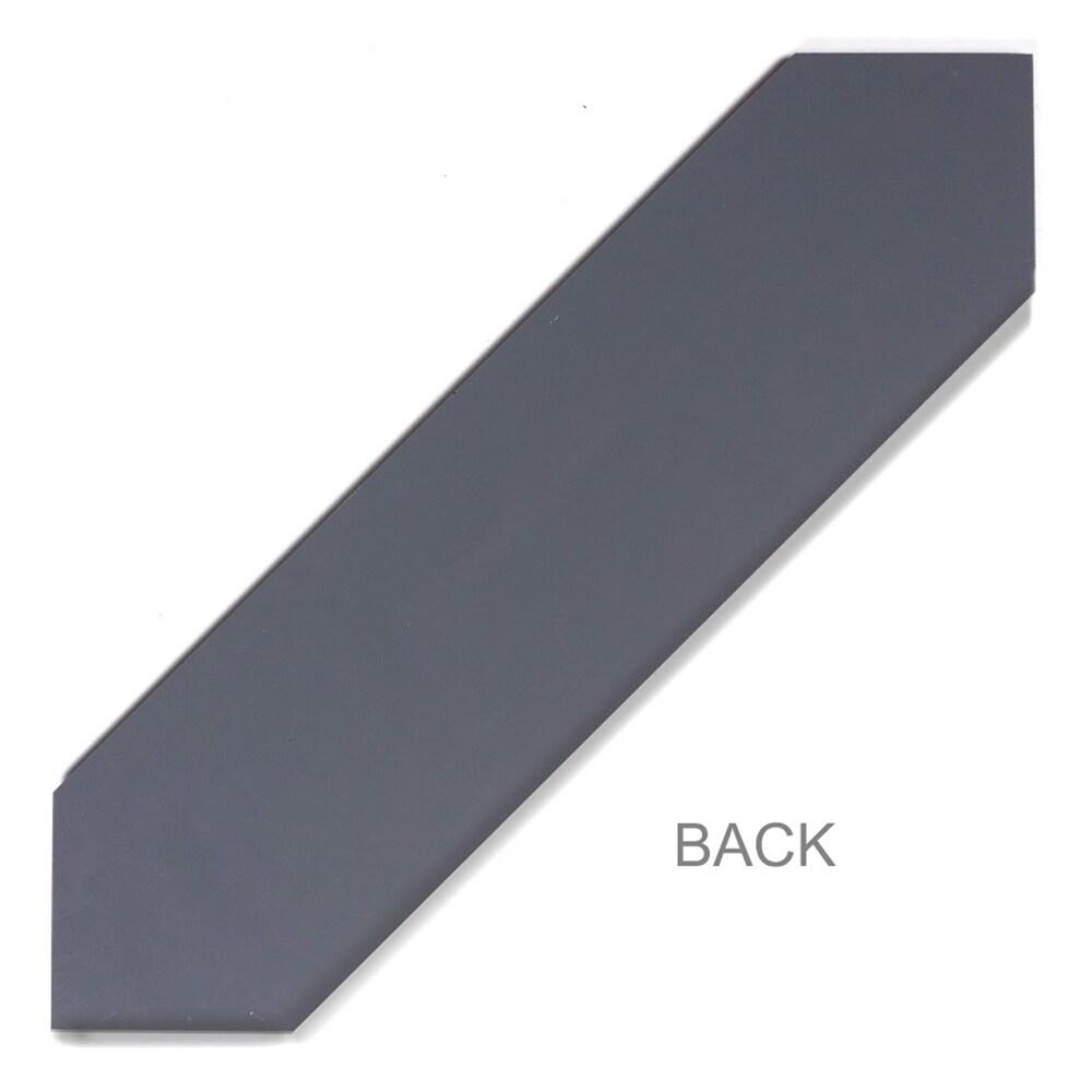 Abolos Reflections Matte 3" x 12" Beveled Glass Tile