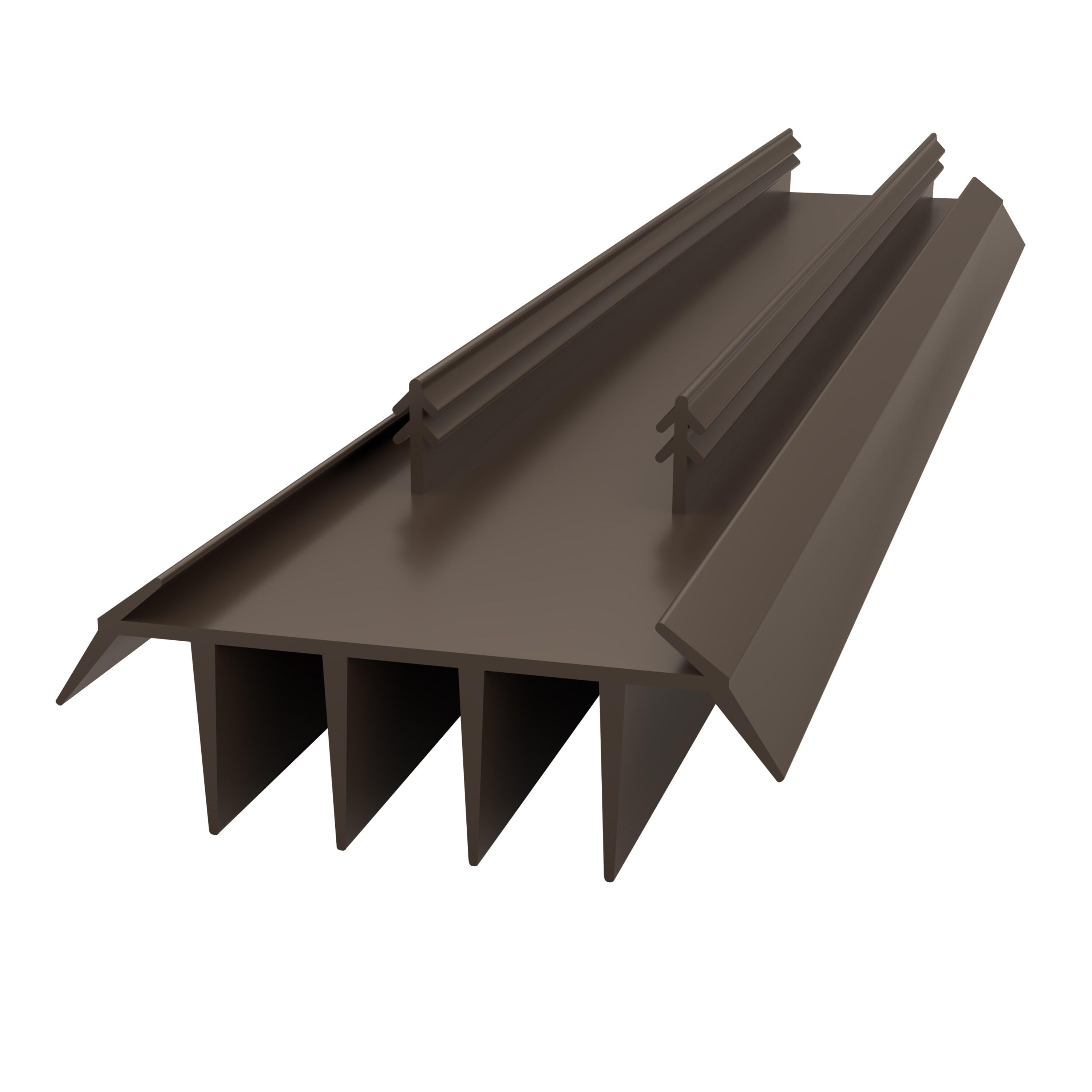 Frost King UDS36 Door Bottom, 36 in L, 1-3/4 in W, Vinyl