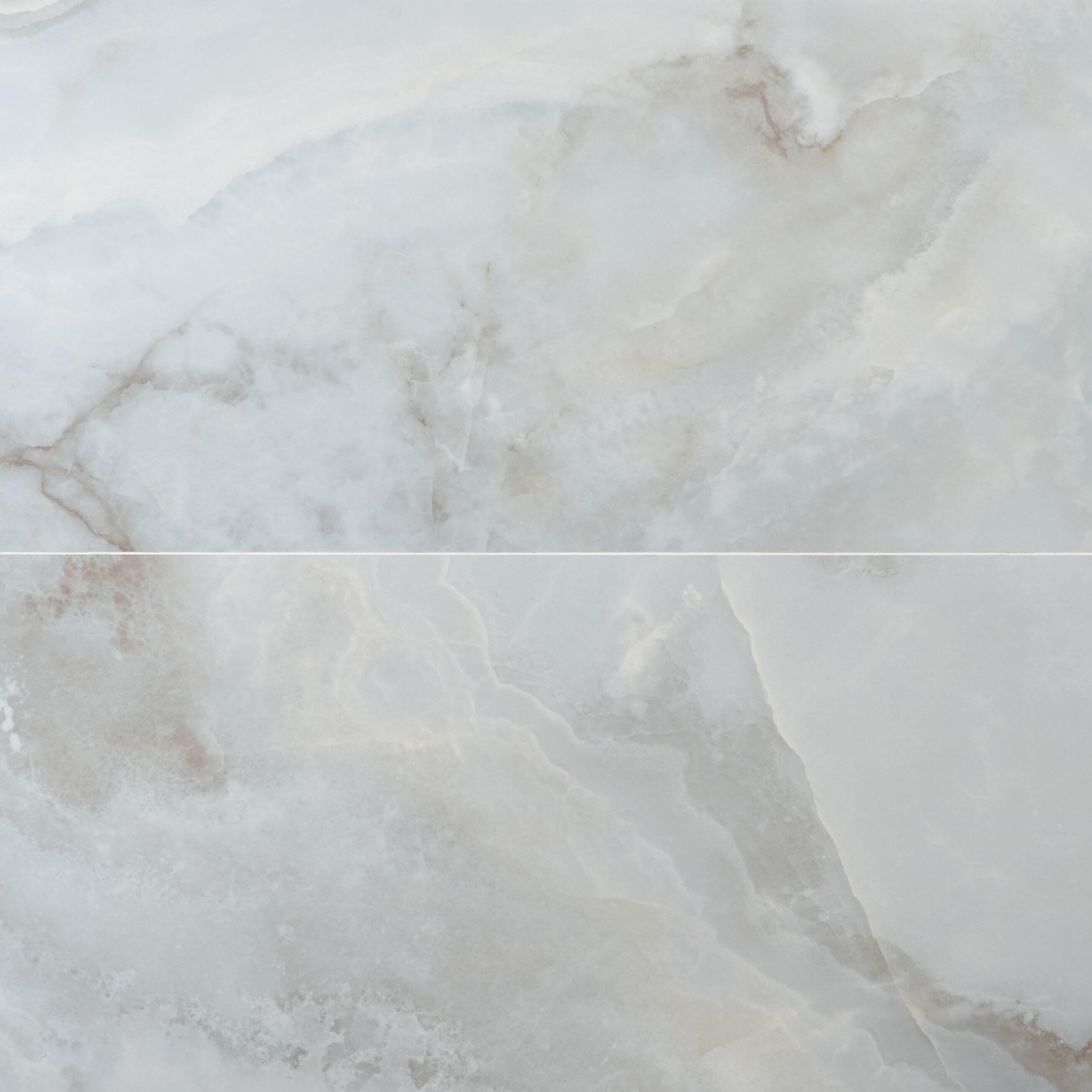 24" x 47" Porcelain Marble Look Wall & Floor Tile (15.49 Sq. Ft. / case)