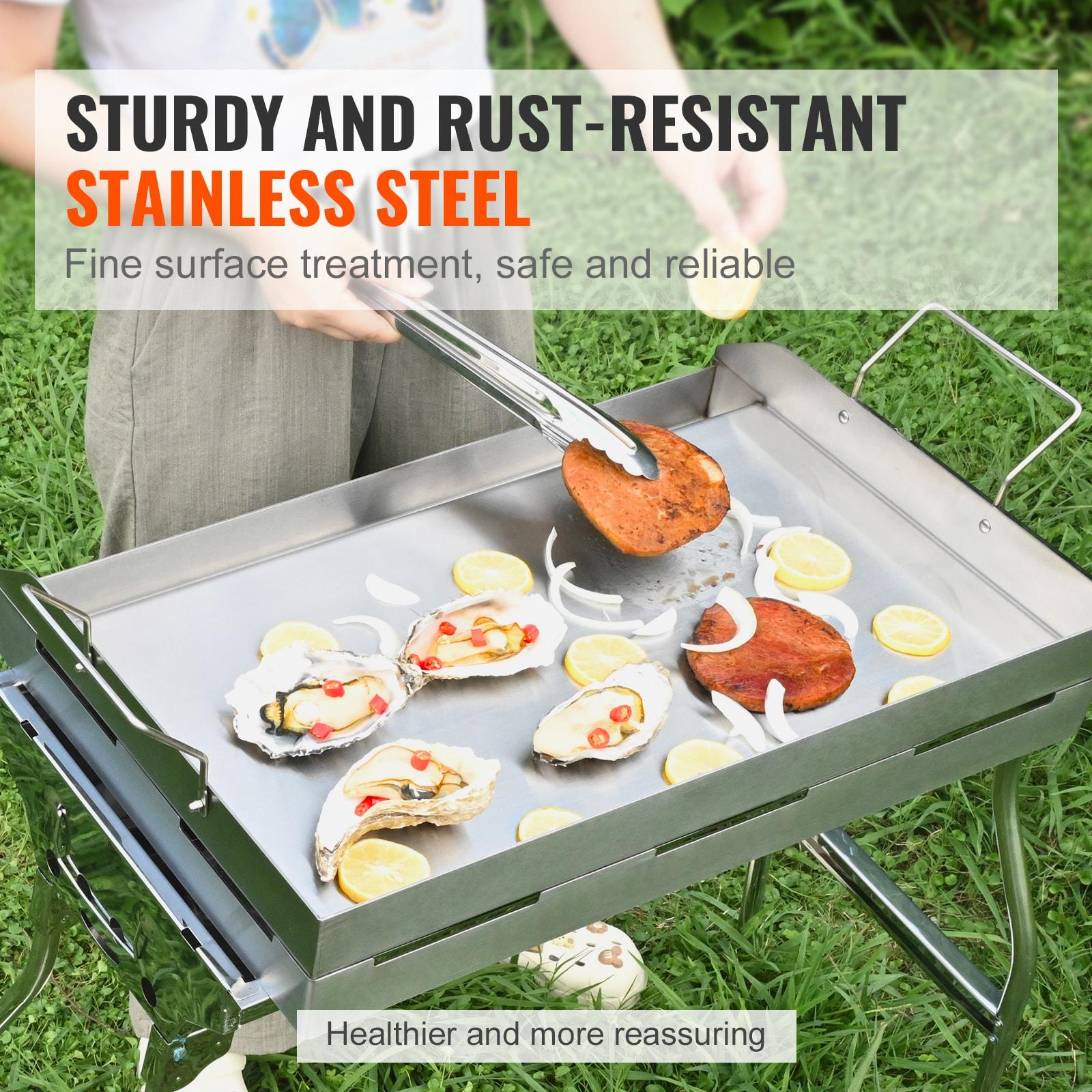 VEVOR 16'' Non-Stick Stainless Steel Griddle
