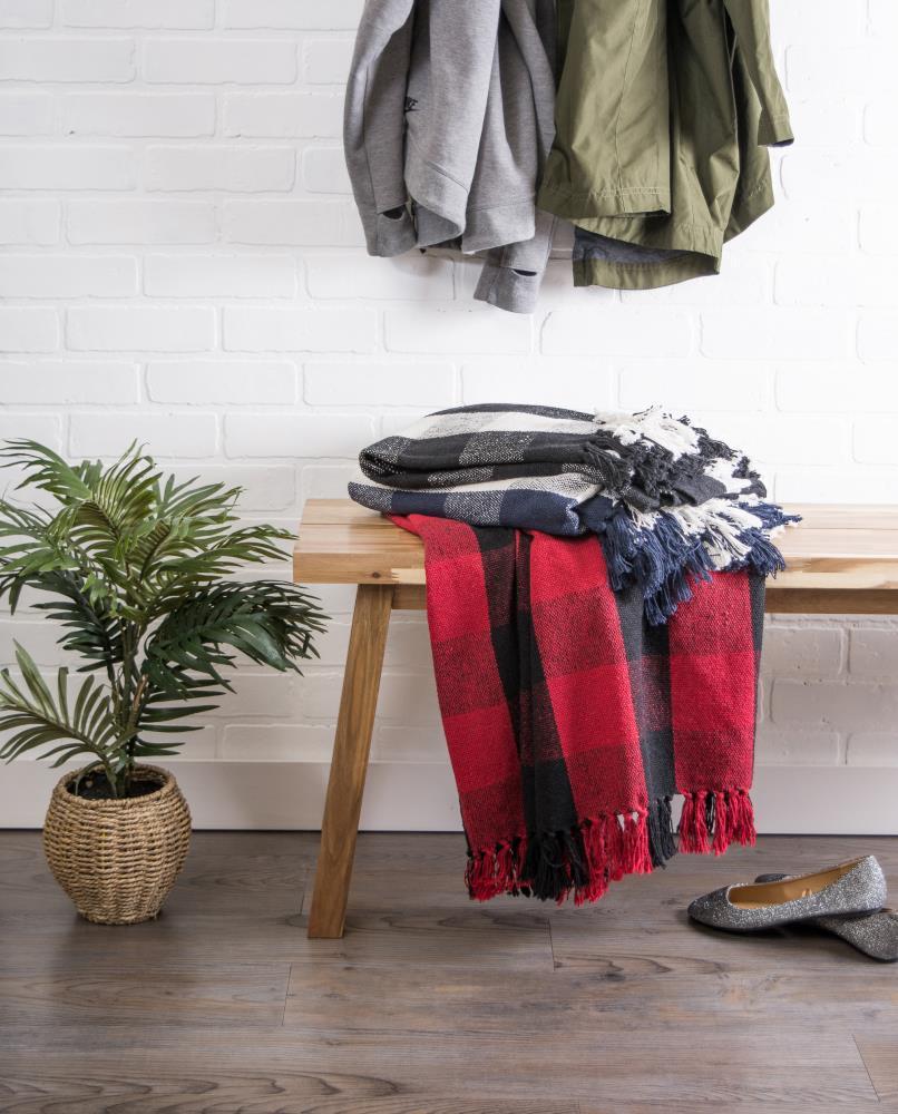 Hand Woven Throw Blanket
