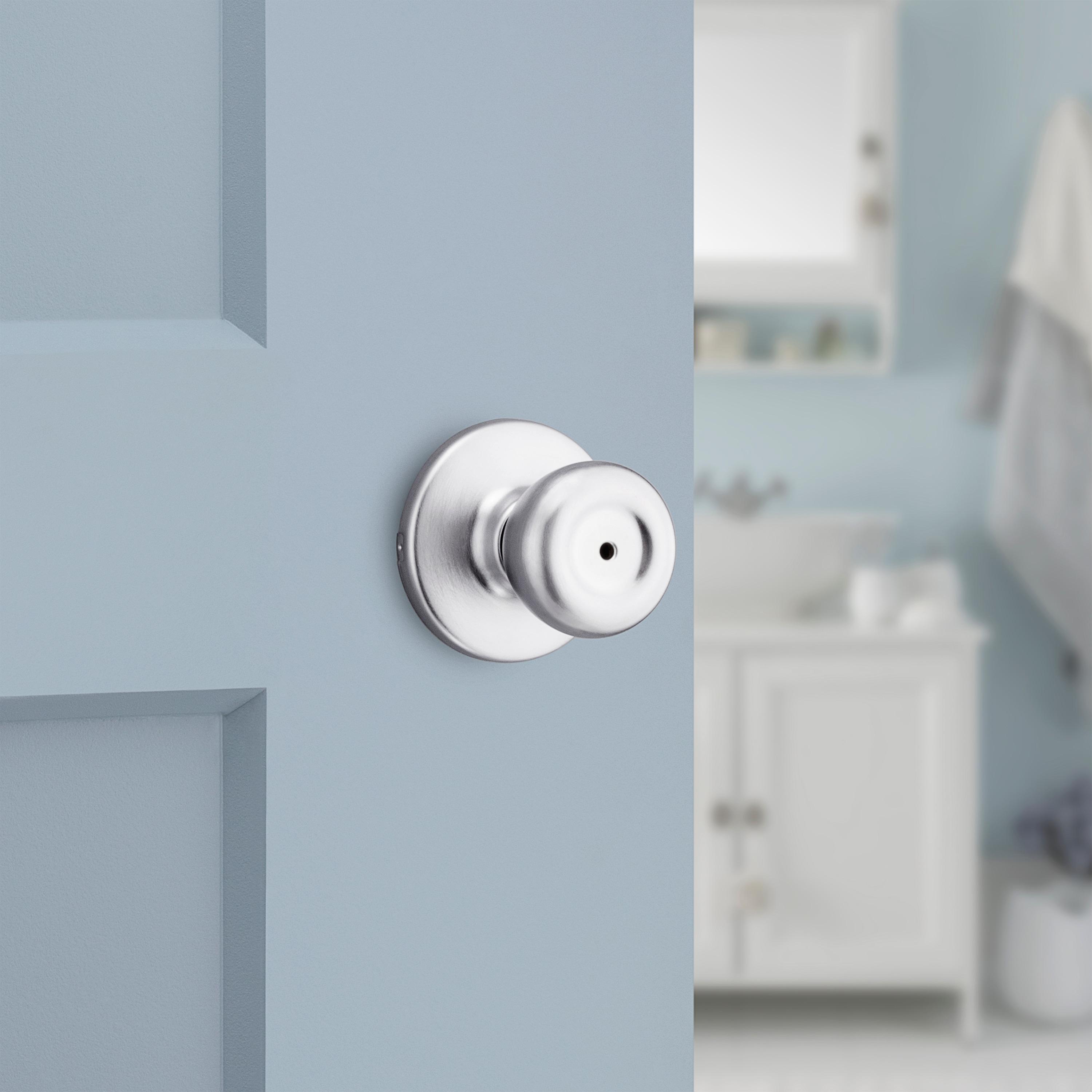 Kwikset Mobile Home Polished Brass Steel Privacy Knob 3 Grade Right or Left Handed