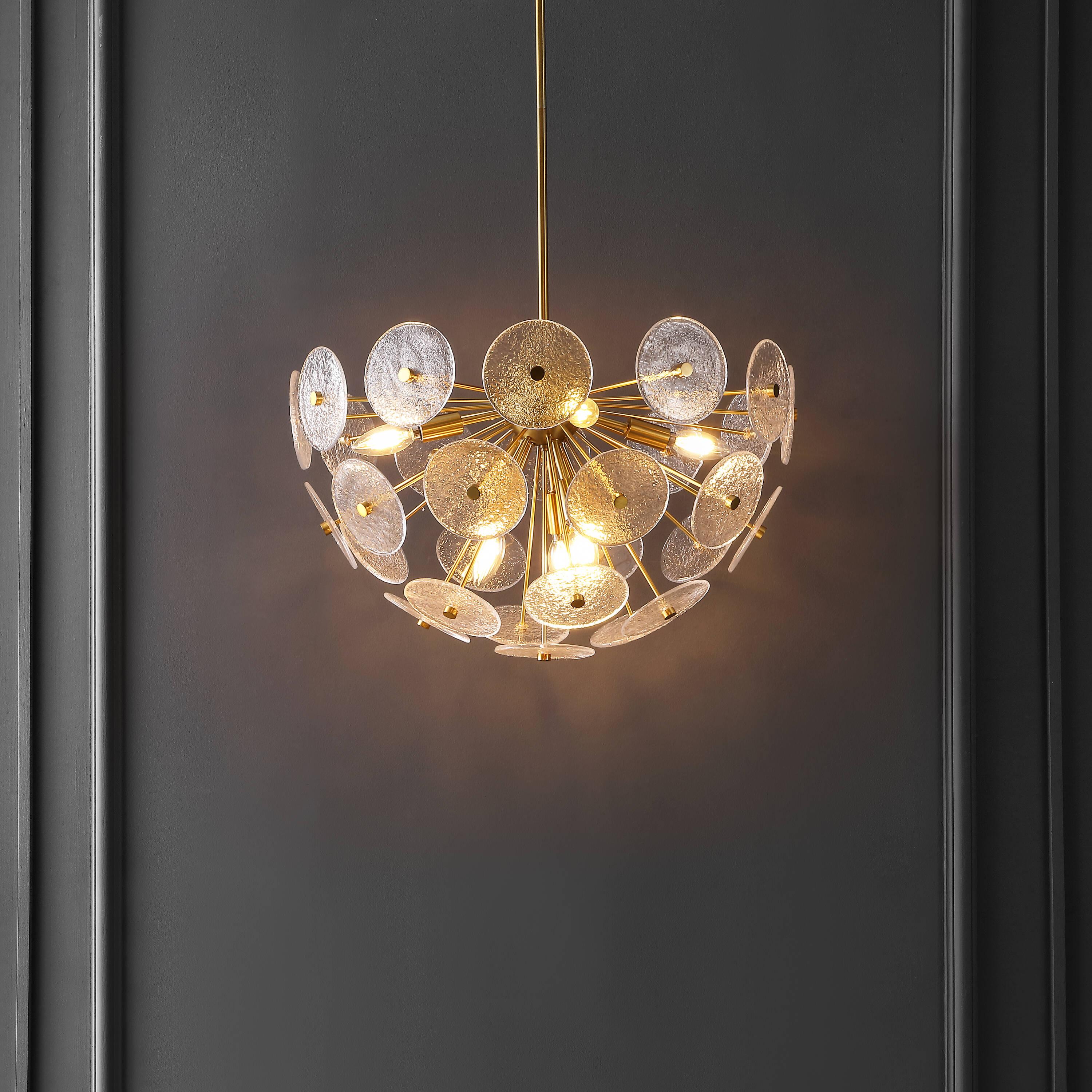 Miri 6 Light 23.75" Pendant - PND4198 - Brass - Safavieh