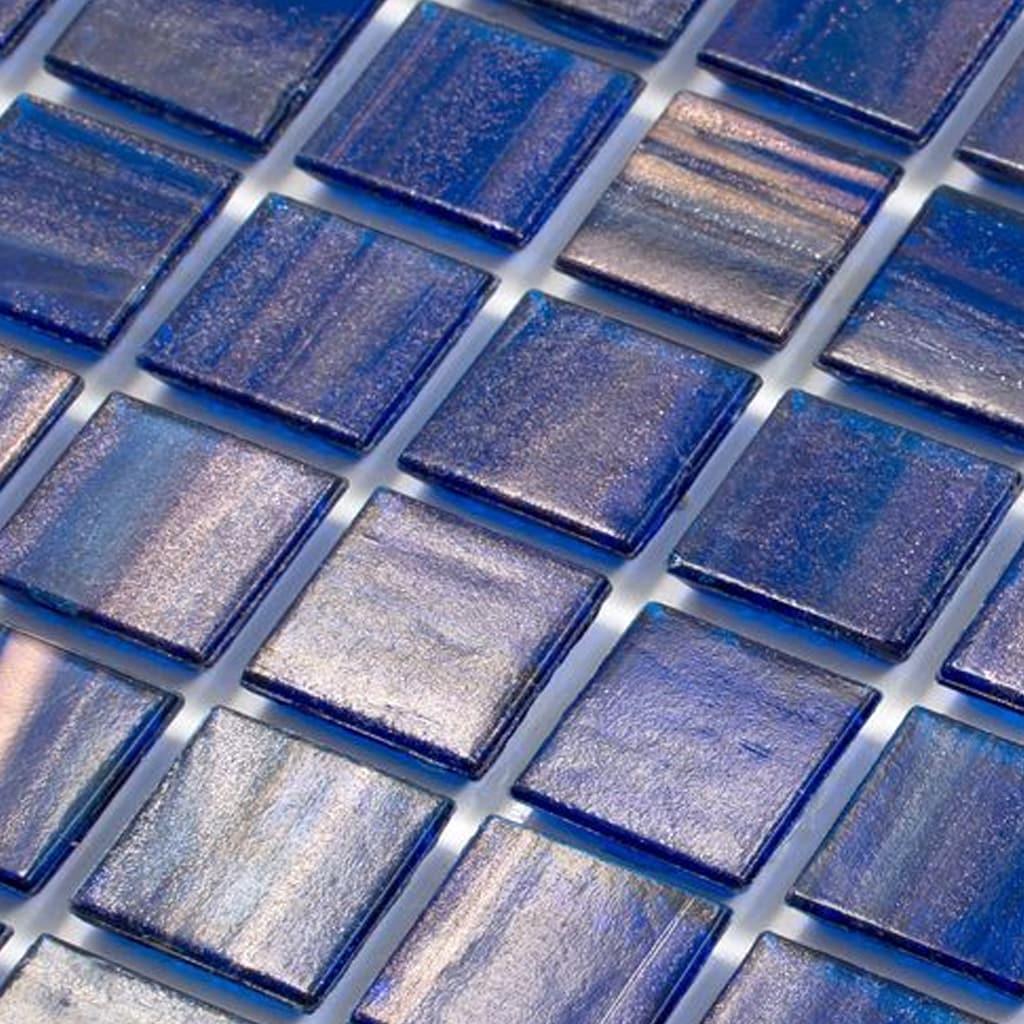 Celestial 0.8" x 0.8" Glass Grid Mosaic Wall & Floor Tile