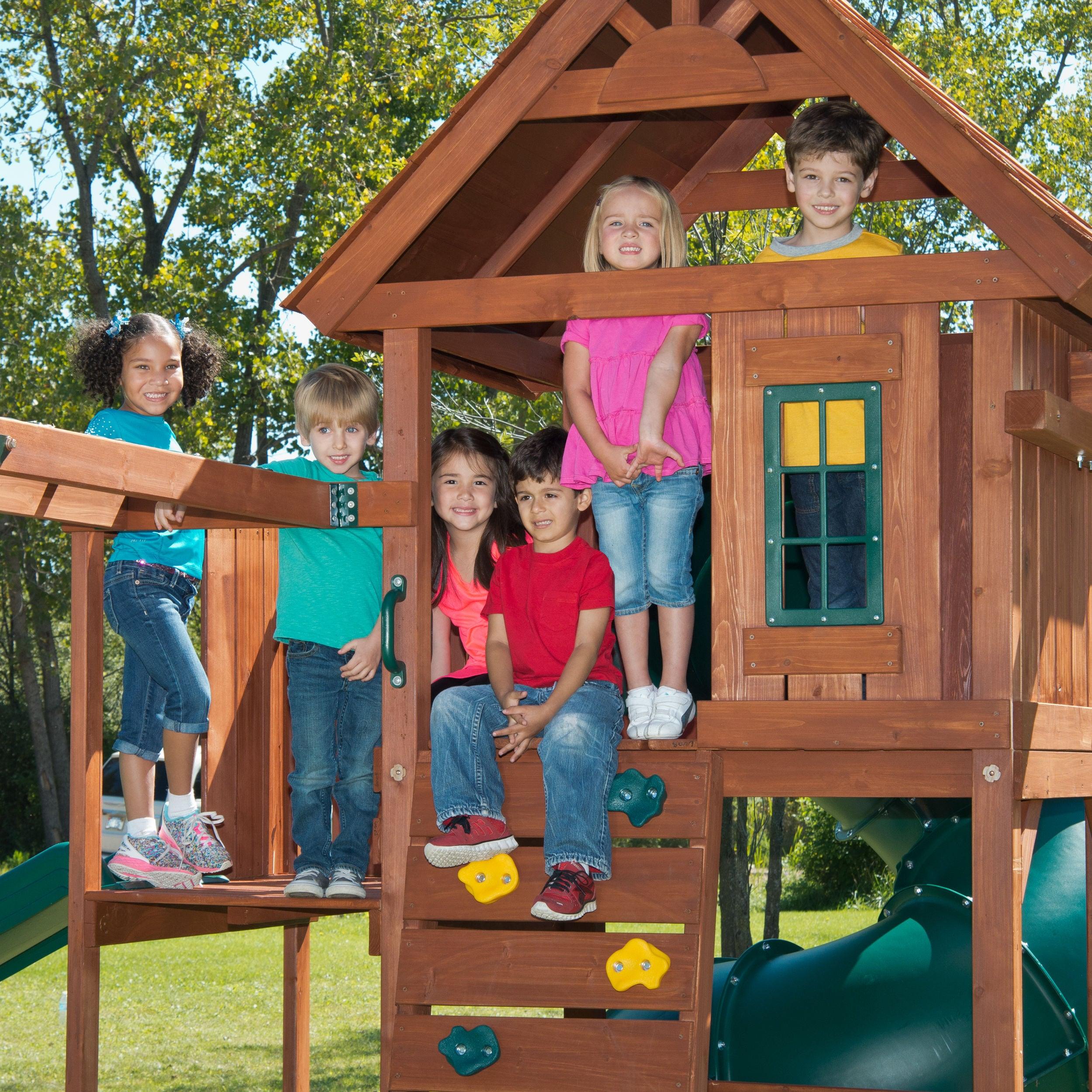 Grandview Twist Complete Swing Set