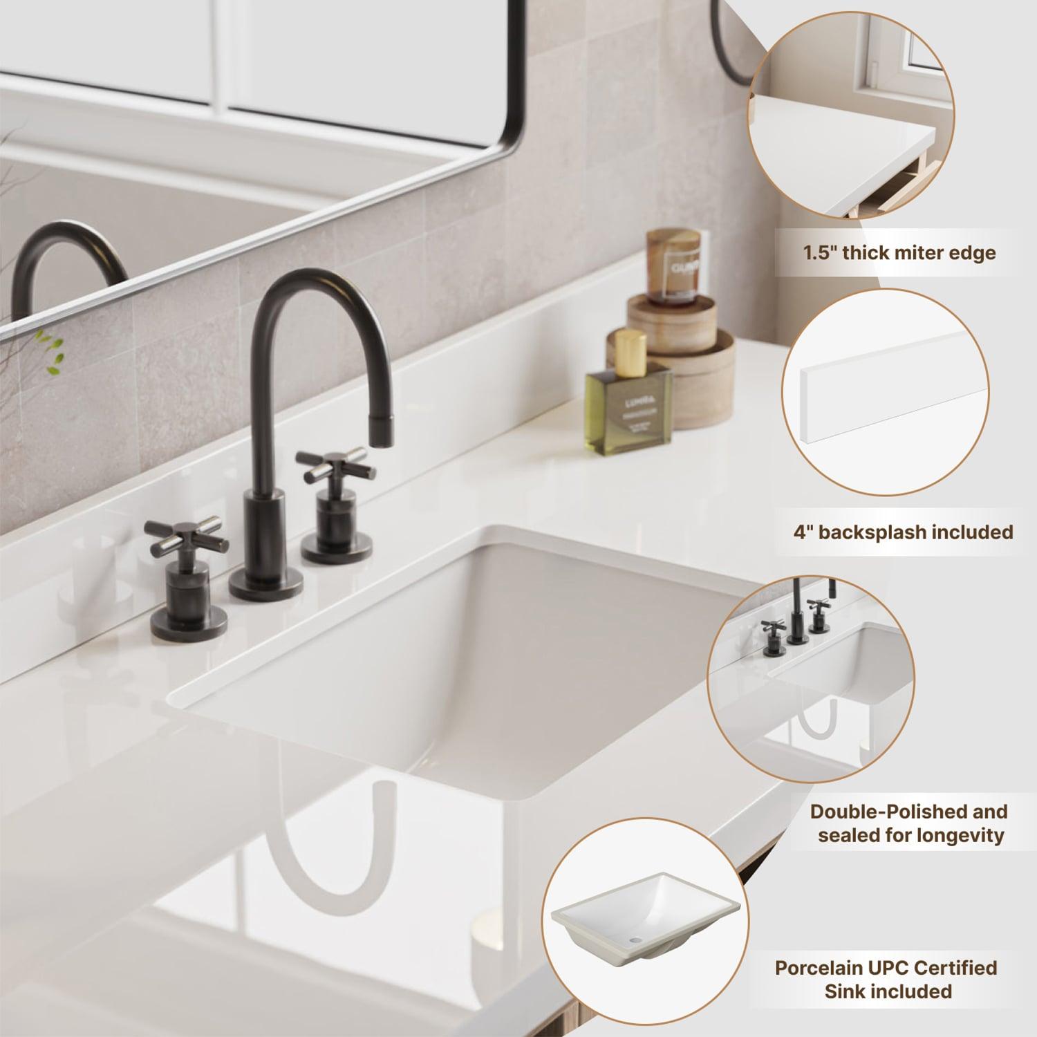 Magnolia 49" Single Bathroom Vanity Set