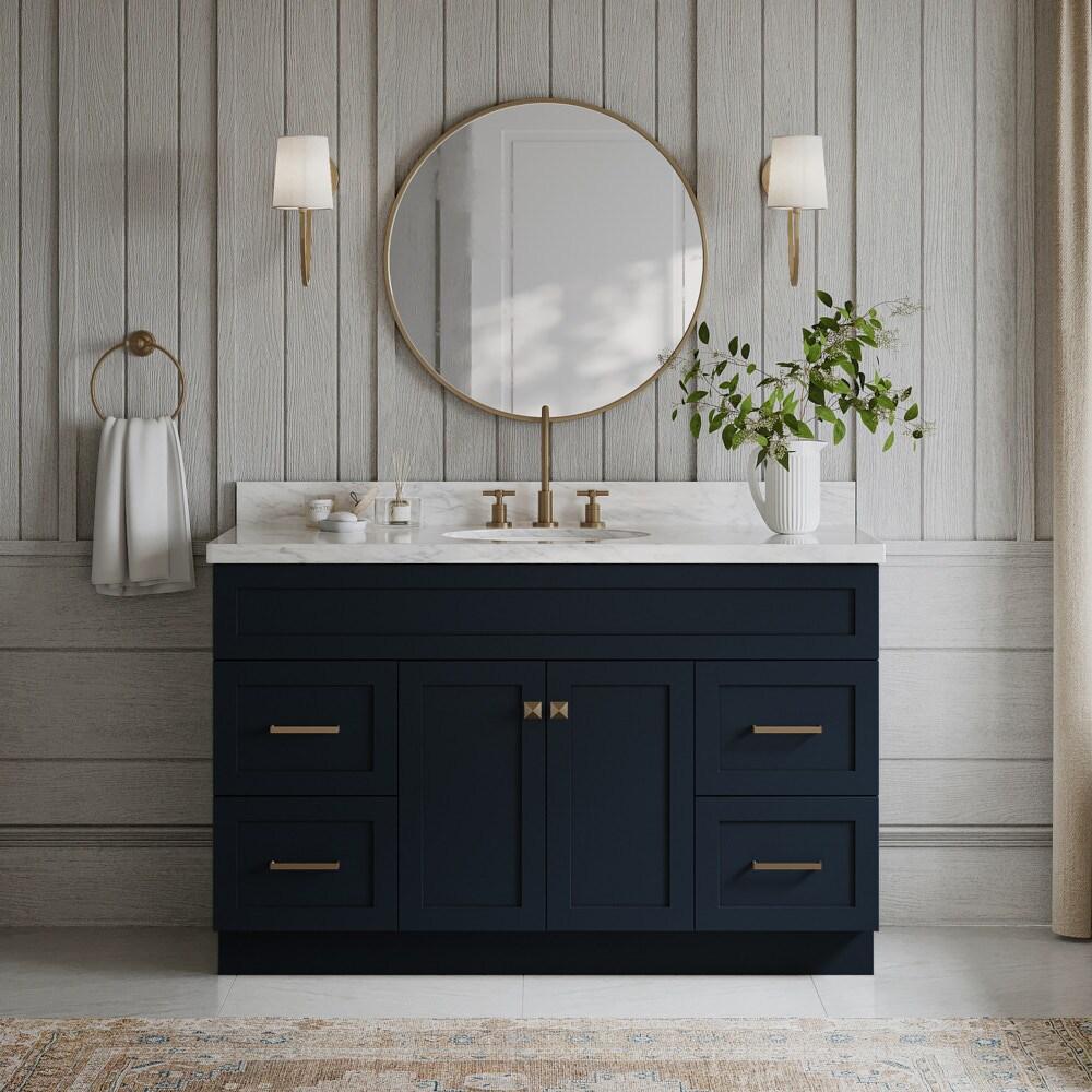 Ariel F055scwovo Hamlet 55" Free Standing Single Basin Vanity Set - Blue