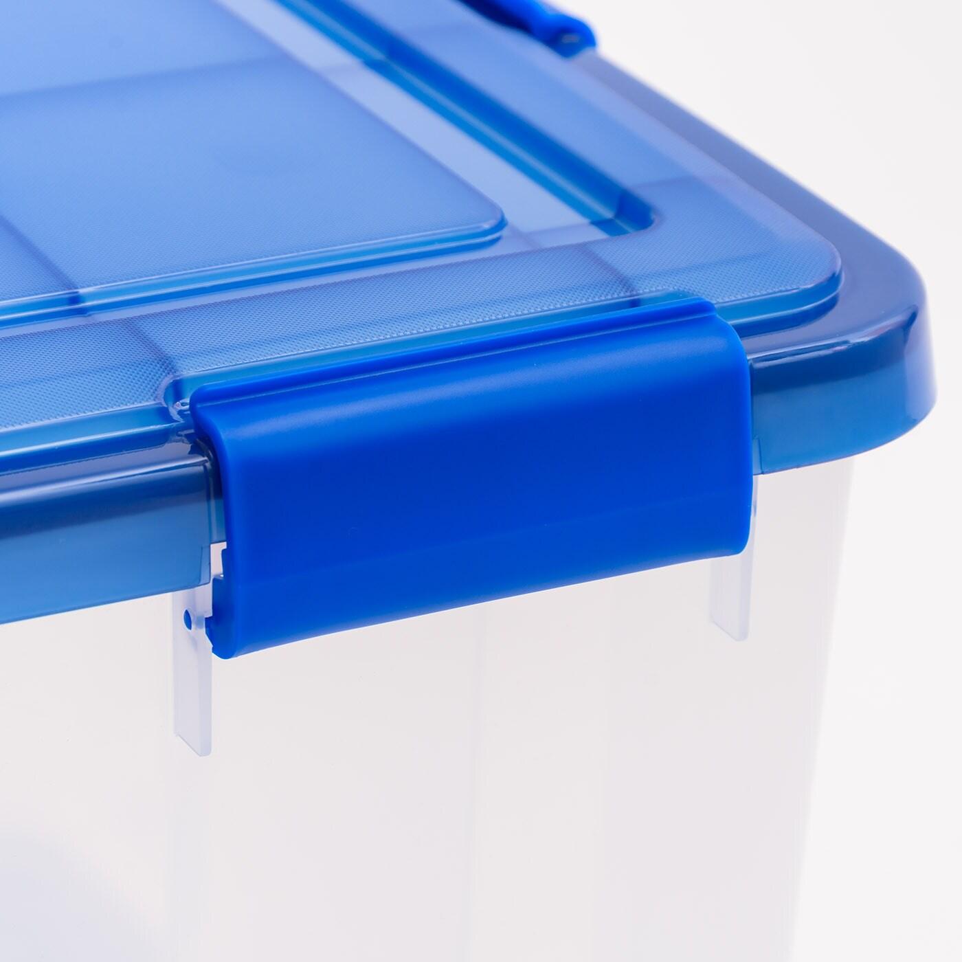 Weatherproof Clear Plastic Storage Tote