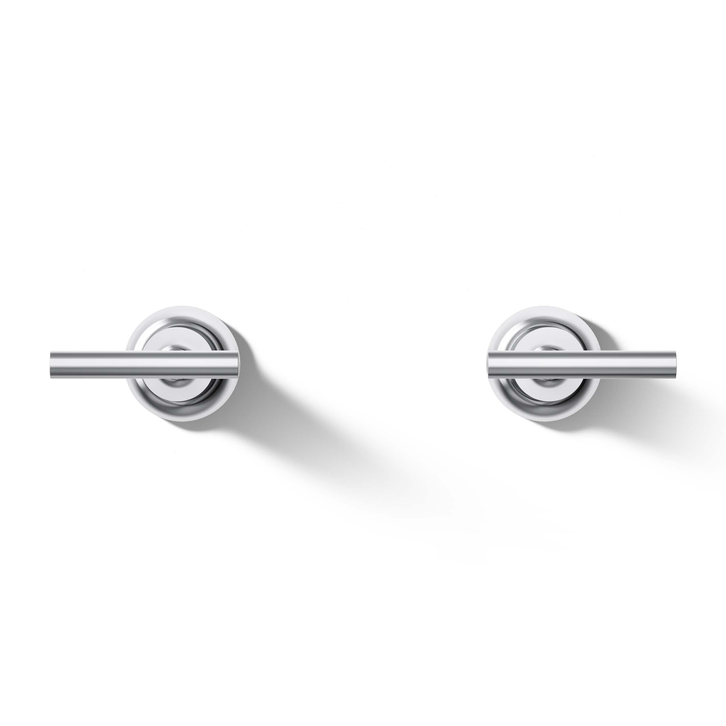 Purist® Deck- or Wall-Mount High-Flow Bath Trim with Lever Handles
